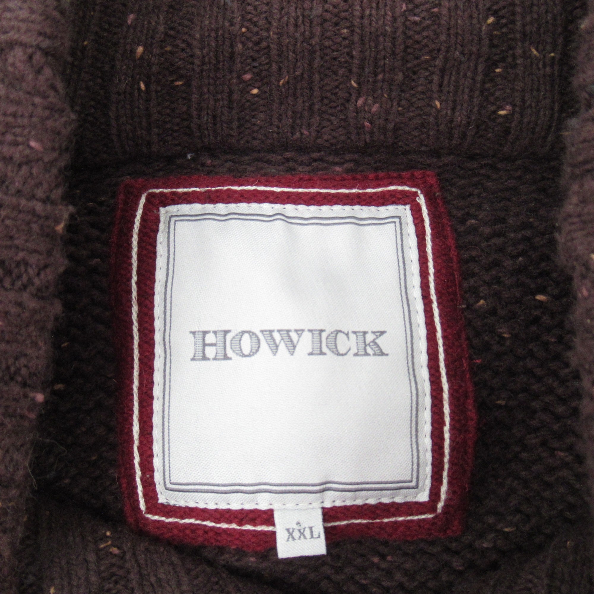 label image for Howick Jumper XXL Brown Knitwear Menswear | Pre-loved