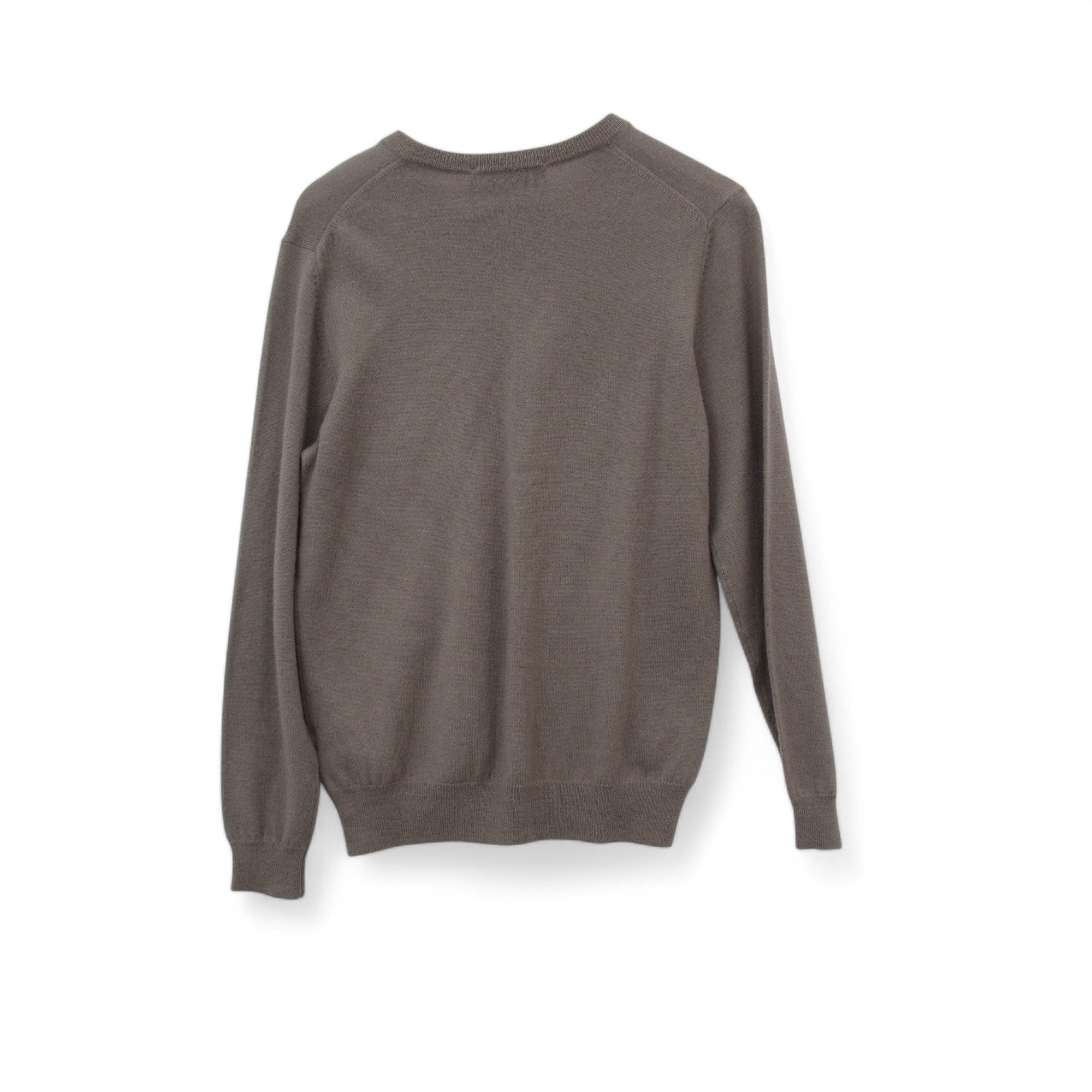 back image for Pringle Jumper Large Brown 100% Wool Menswear | Pre-loved