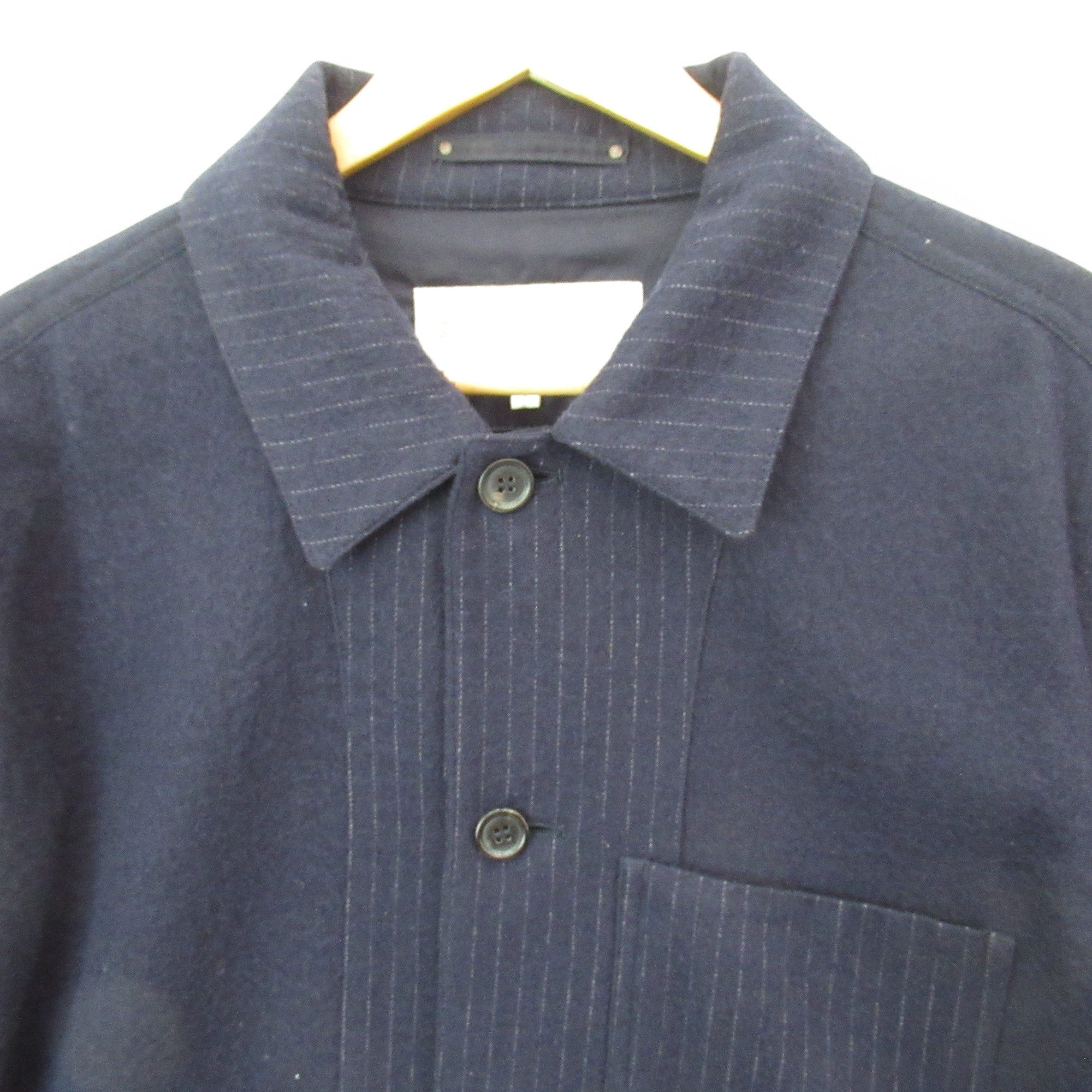 collar image for Private White Company Shacket Navy XXL Menswear | Pre-loved