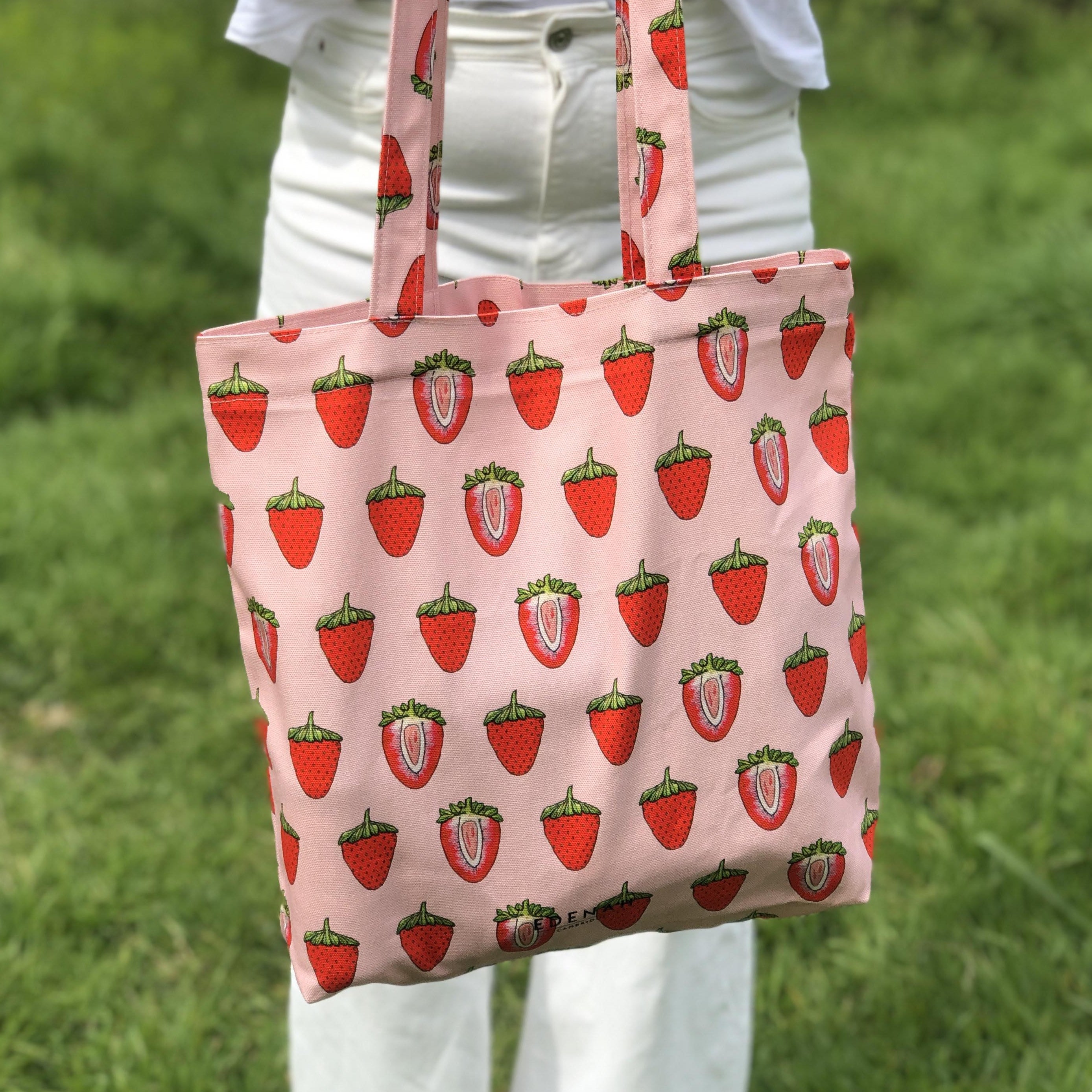 Strawberry Tote Bag | Edenah