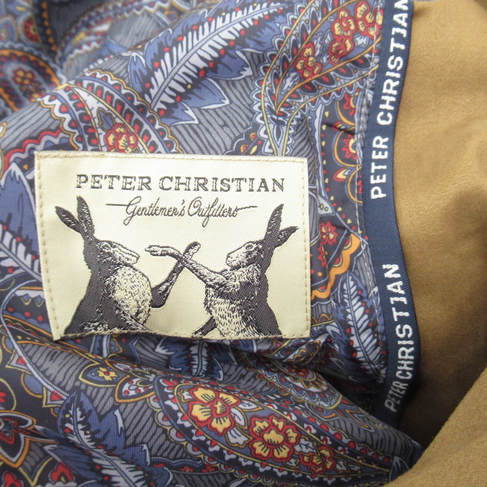 label image for Peter Christian Blazer Jacket Brown 42S Menswear | Pre-loved