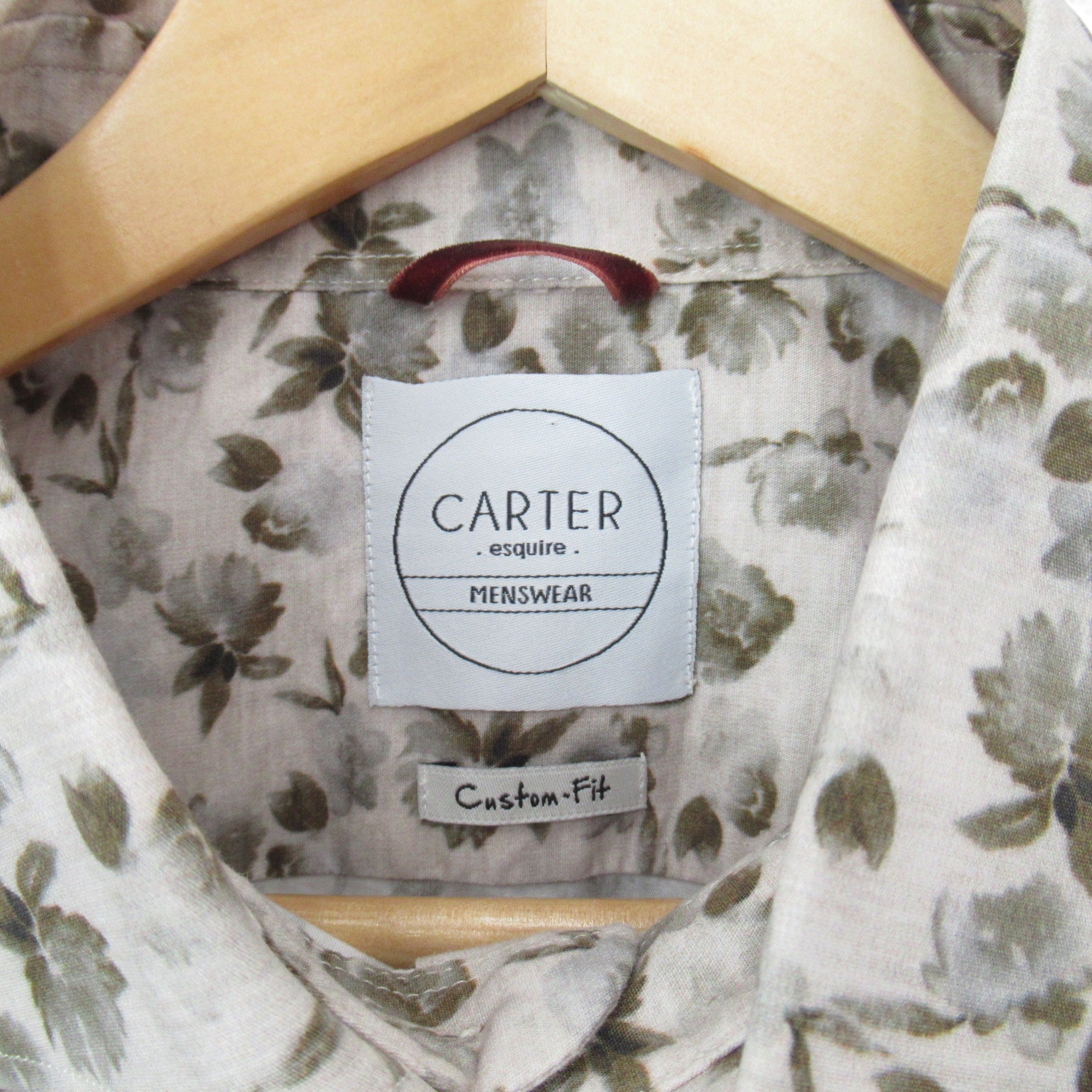 label image for Carter Esquire Vintage Shirt XXL Floral Menswear | Pre-loved