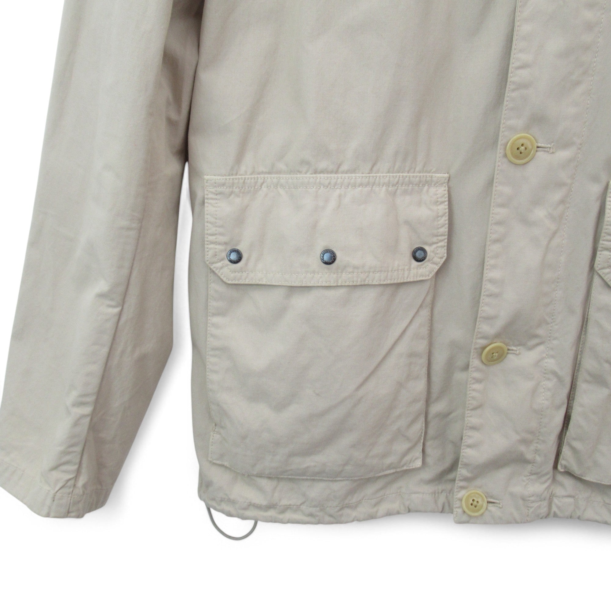 pocket image for Barbour Coat Jacket Beige Medium Menswear | Pre-loved