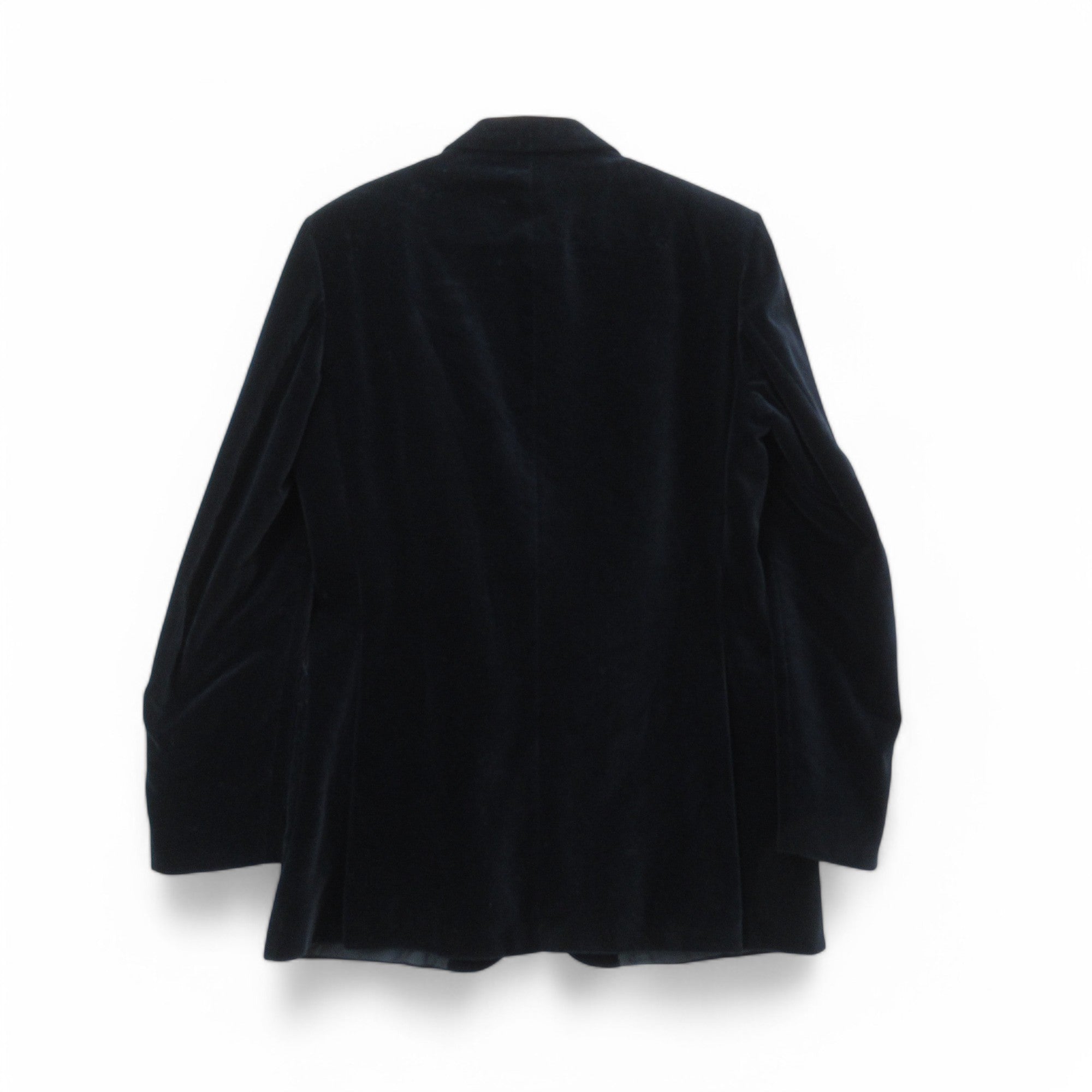 back image for St Michael Vintage Velvet Blazer Navy 41-42 Menswear | Pre-loved