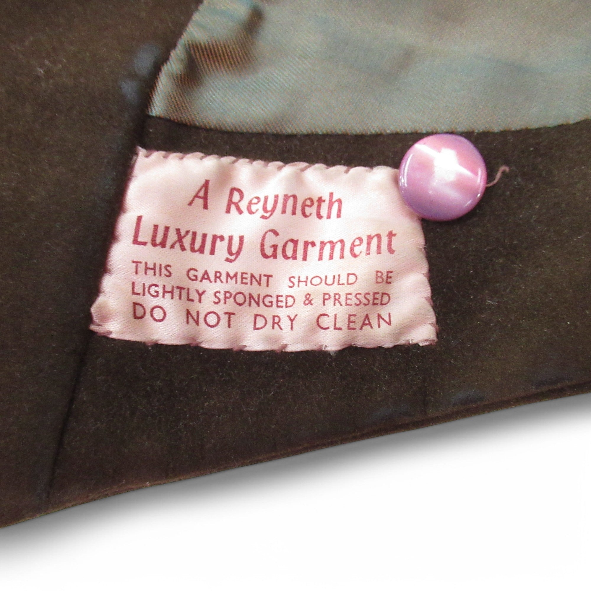 label image for Reyneth Vintage Waistcoat Brown Suede Small Menswear | Pre-loved 