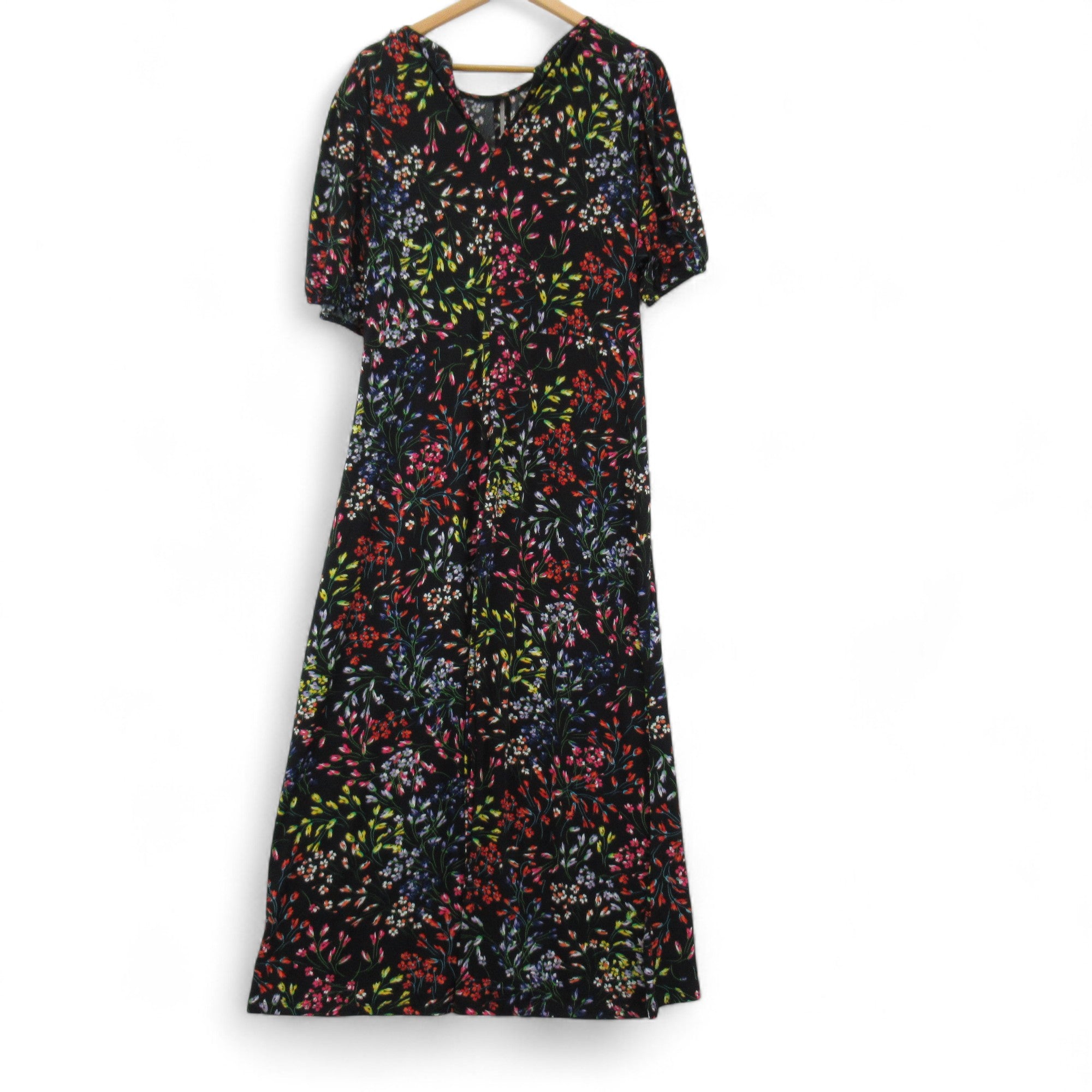 back image for Lipsy London Floral Dress UK 22 Multicoloured Womenswear | Pre-loved