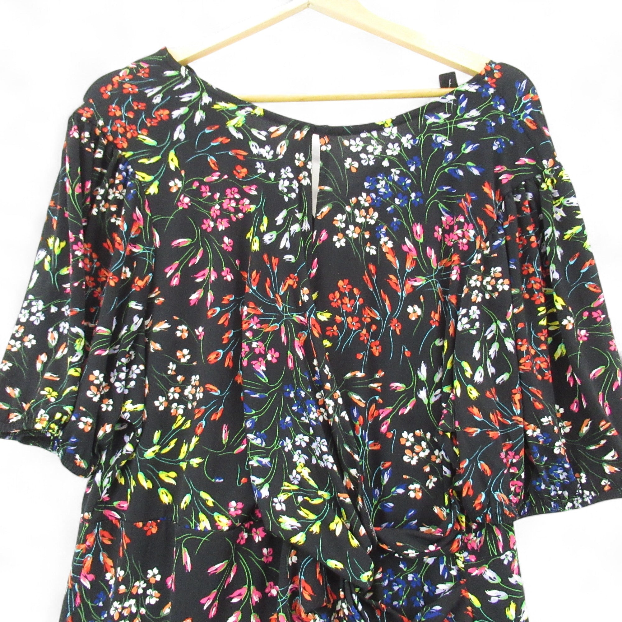 back image for Lipsy London Floral Dress UK 22 Multicoloured Womenswear | Pre-loved