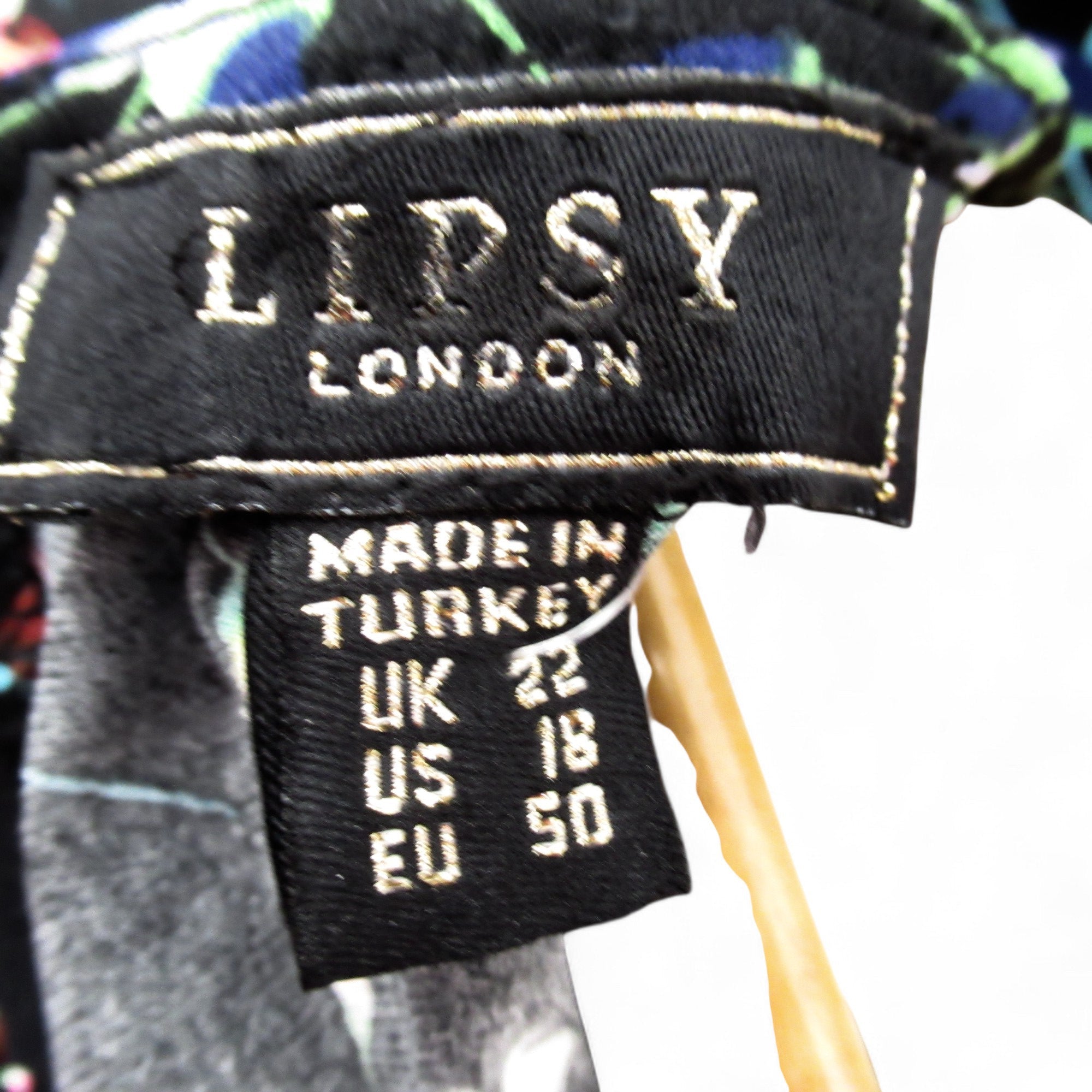 label image for Lipsy London Floral Dress UK 22 Multicoloured Womenswear | Pre-loved