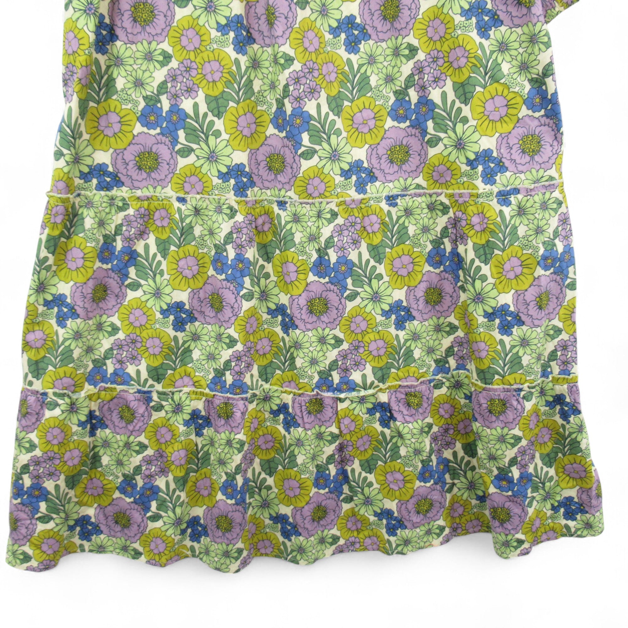 bottom image for Joanie Clothing Floral Dress Green UK 22 Womenswear | Pre-loved