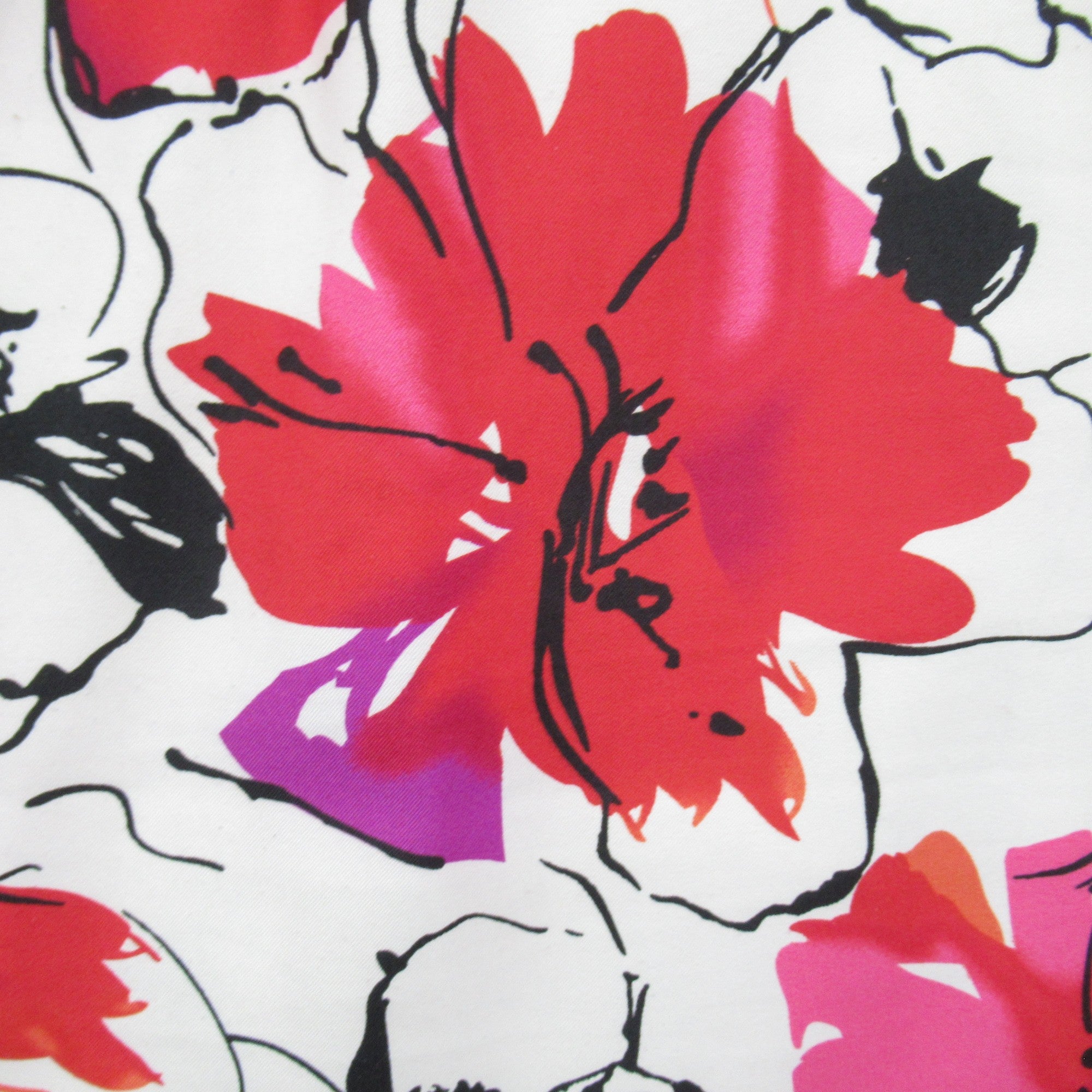 close up image for Heather Valley Shift Dress Cream Red UK 26 Womenswear | Pre-loved
