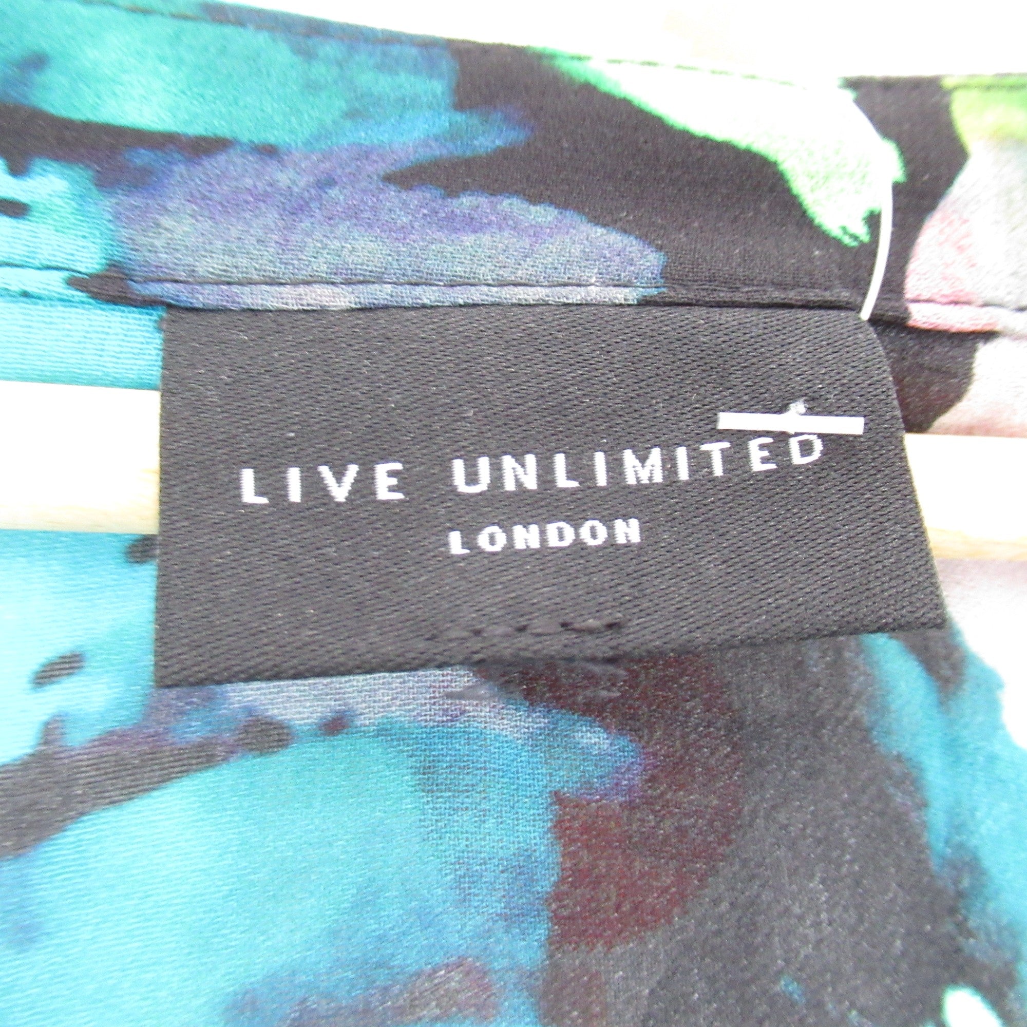 label image for Live Unlimited Blouse Green Turquoise UK 24 Womenswear | Pre-loved