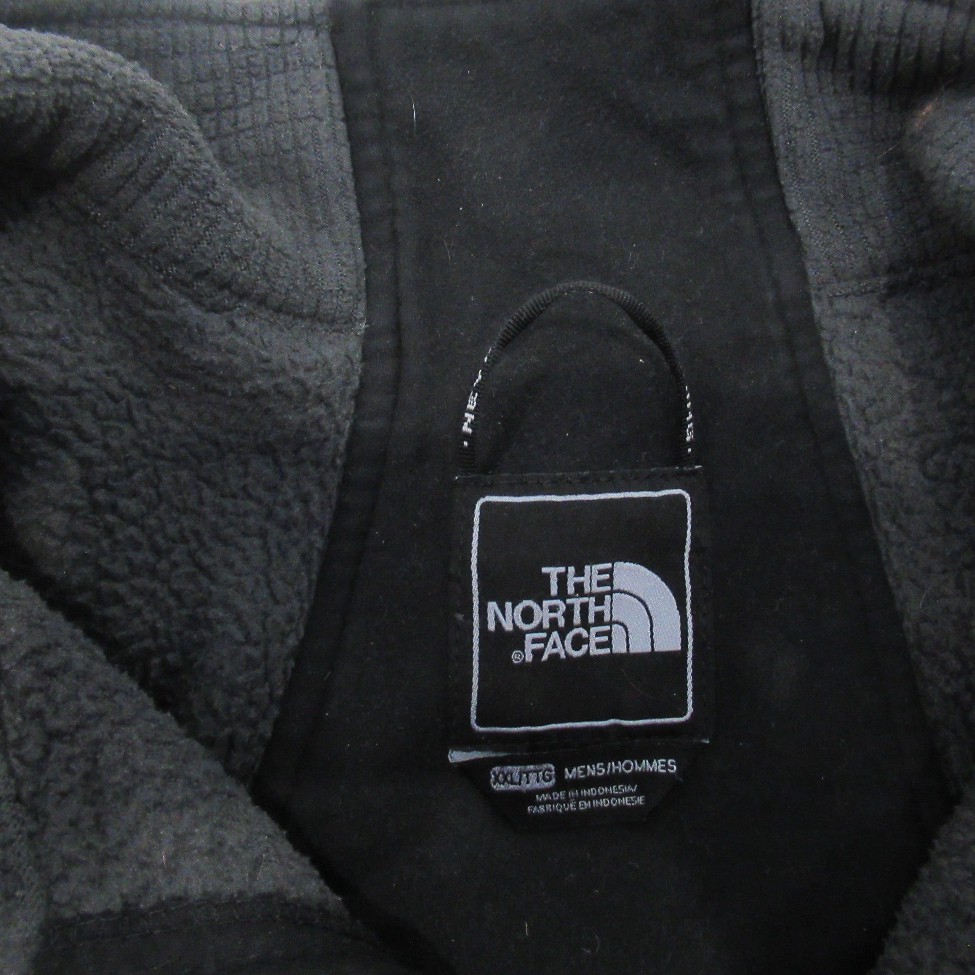 label image for The North Face XXL Black Grey Fleece Menswear | Preloved 