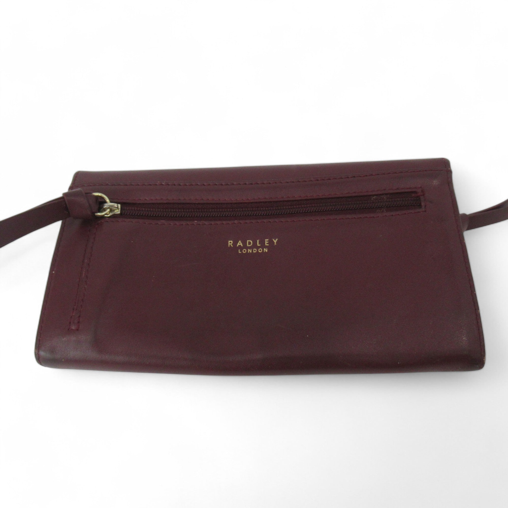 back image for Radley Wild At Heart Purse Burgundy Folding Womenswear | Preloved