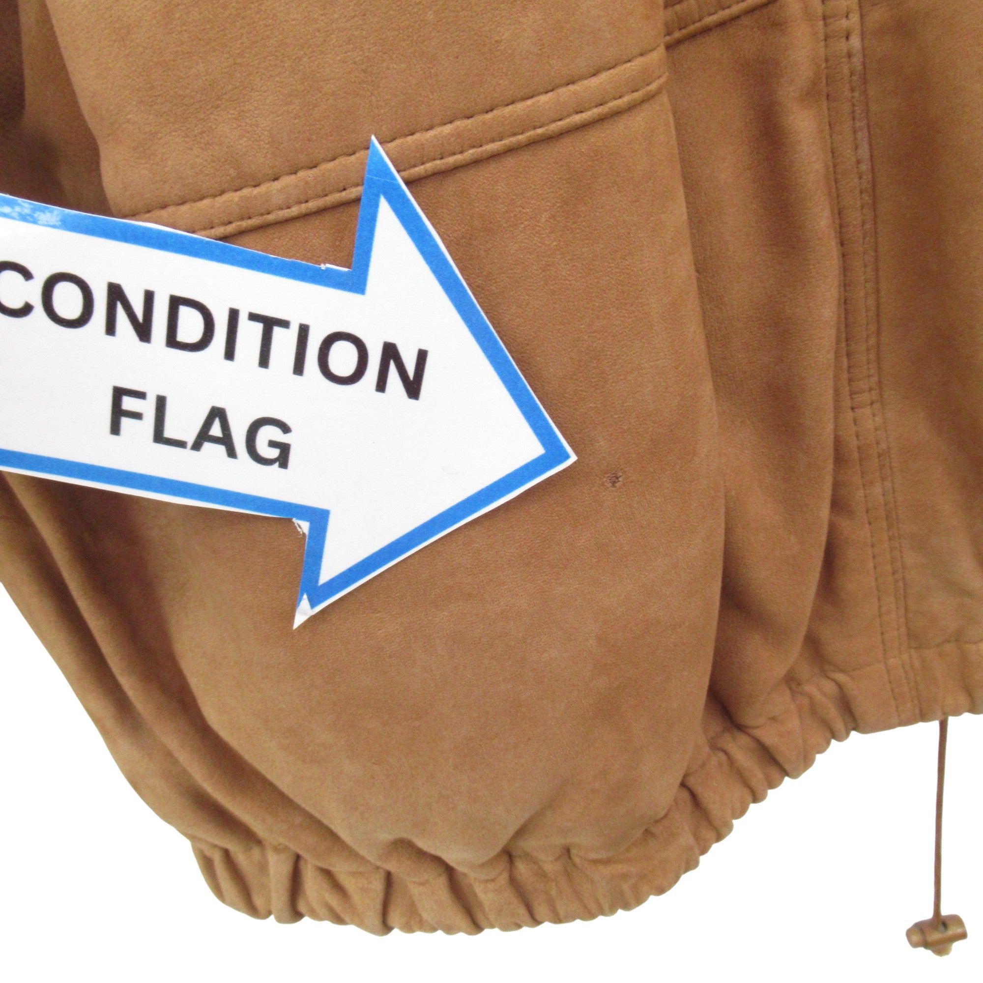 condition image for Sterling Vintage Suede Coat Camel XL Menswear| Pre-loved
