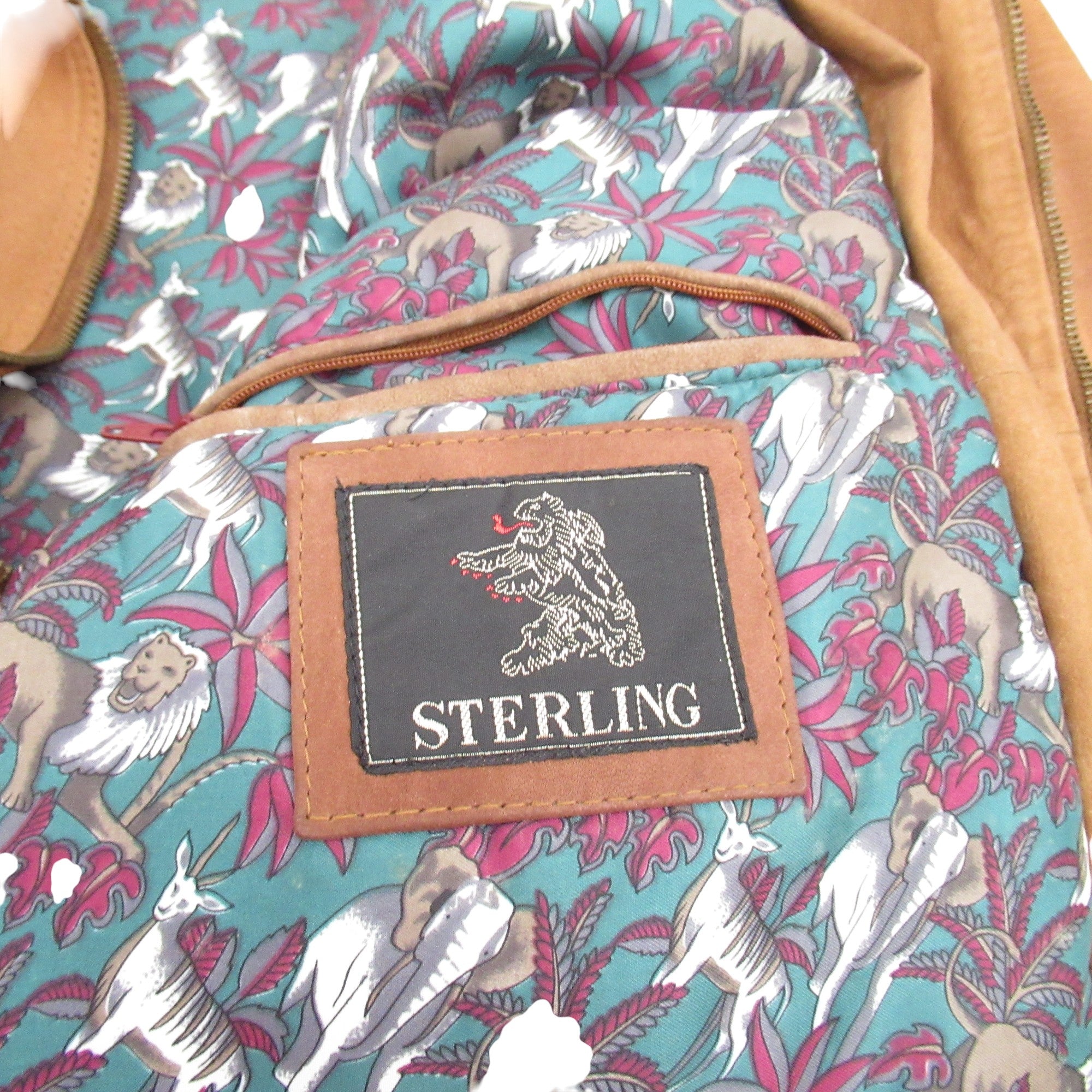 label image for Sterling Vintage Suede Coat Camel XL Menswear| Pre-loved