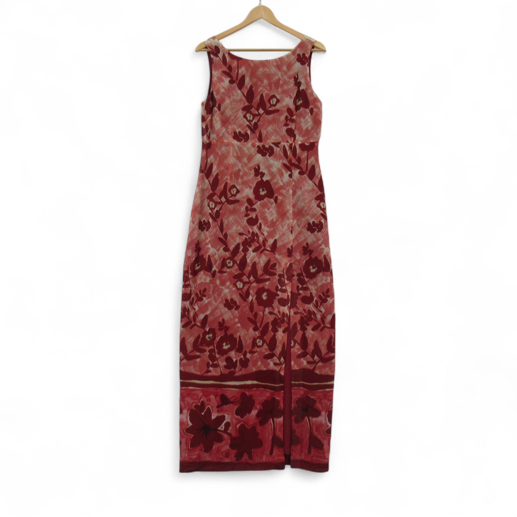 front image for Pearce Fionda 100% Silk Dress UK 14 Red Womenswear | Pre-loved