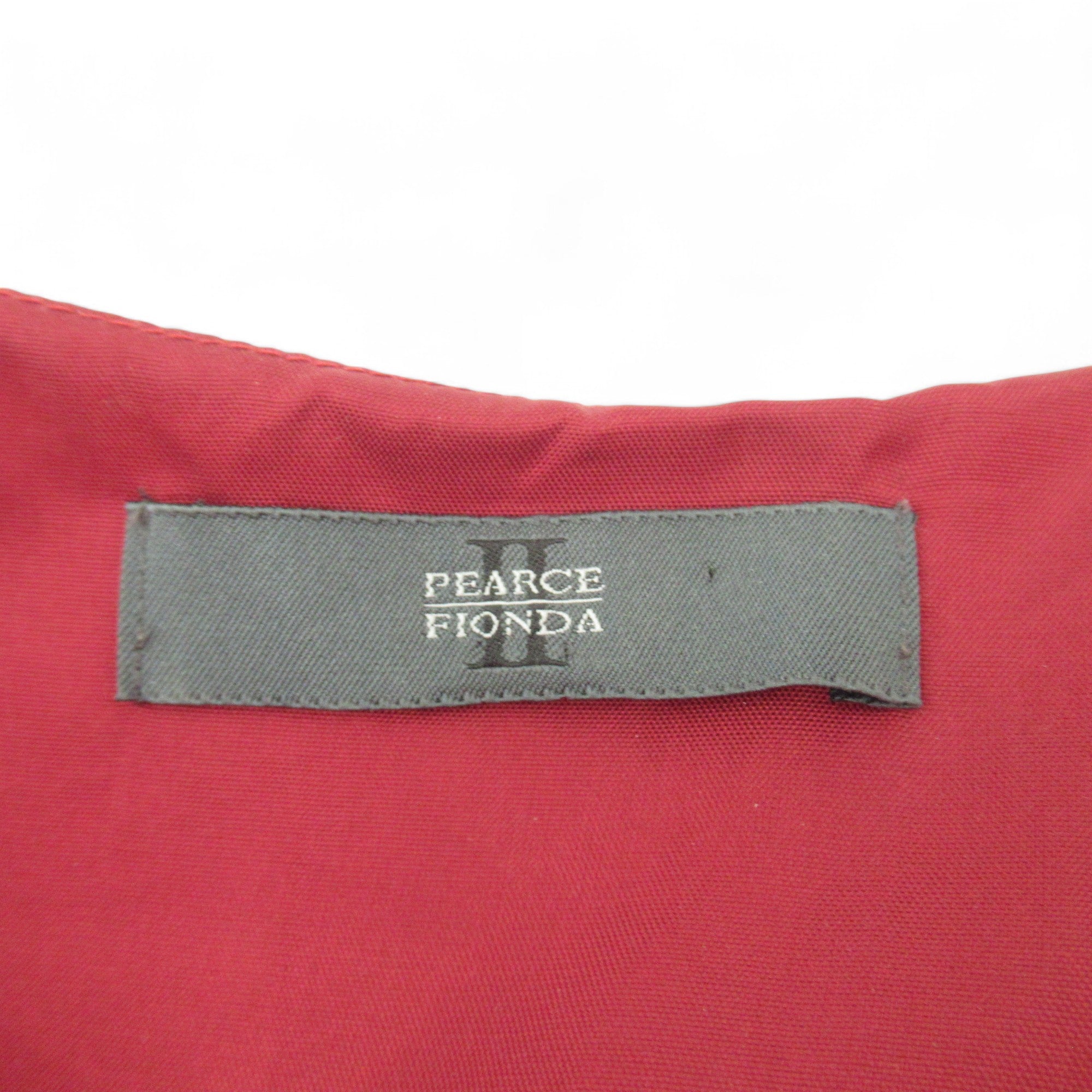 label image for Pearce Fionda 100% Silk Dress UK 14 Red Womenswear | Pre-loved