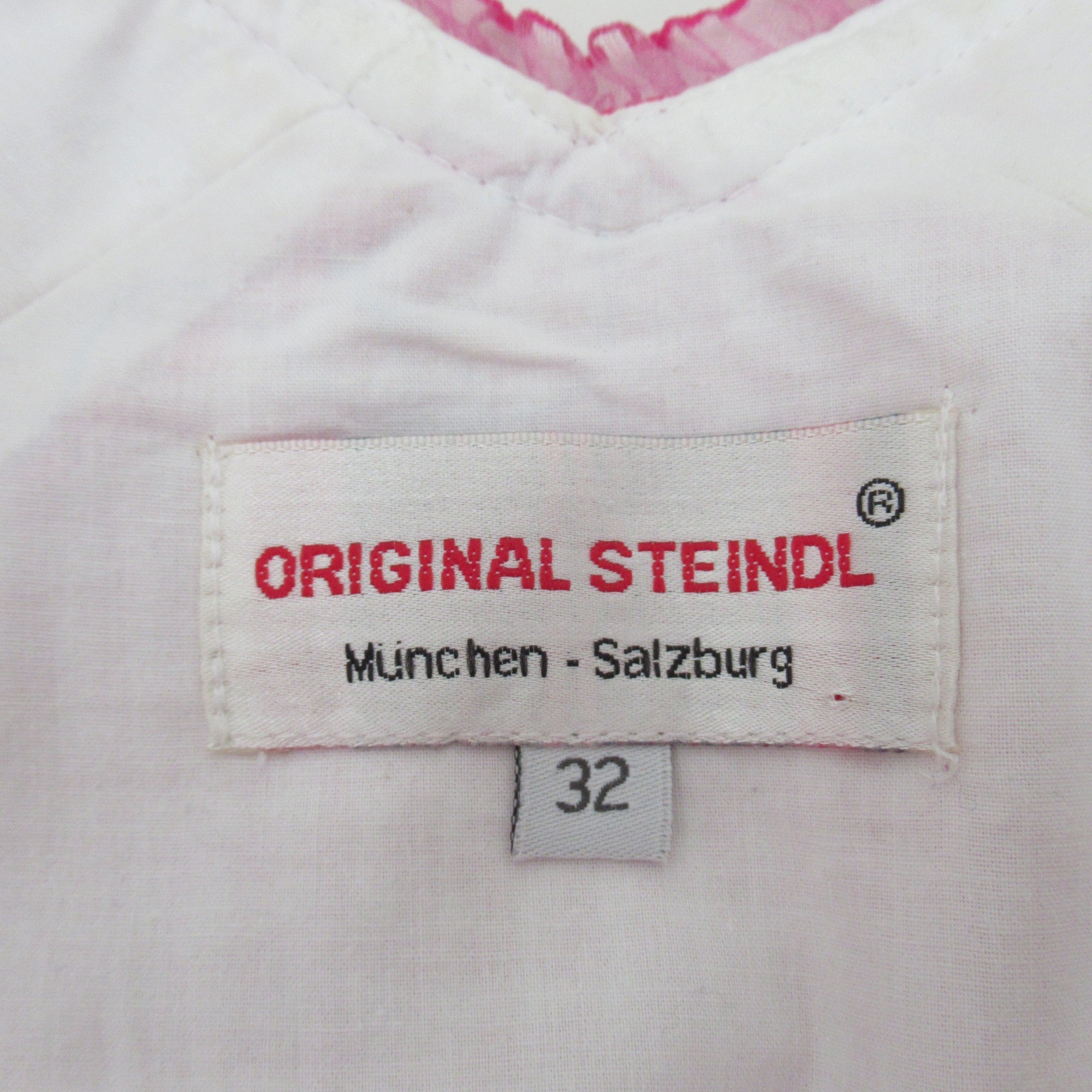 label image for Original Steindl Gingham Vintage Dress Pink Small Womenswear | Pre-loved