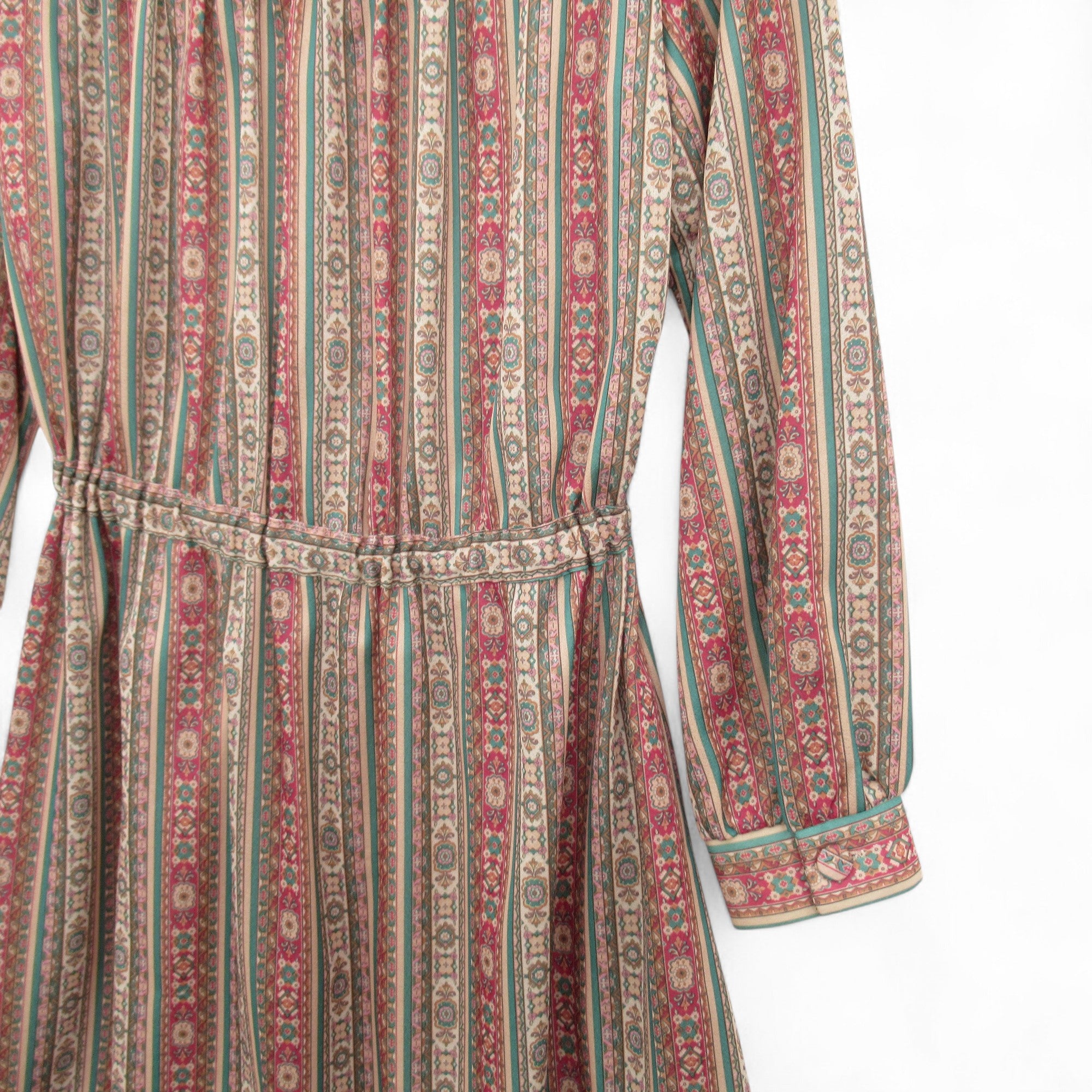 sleeve image for English Lady Vintage Tea Dress UK 14 Multicoloured Womenswear | Pre-loved