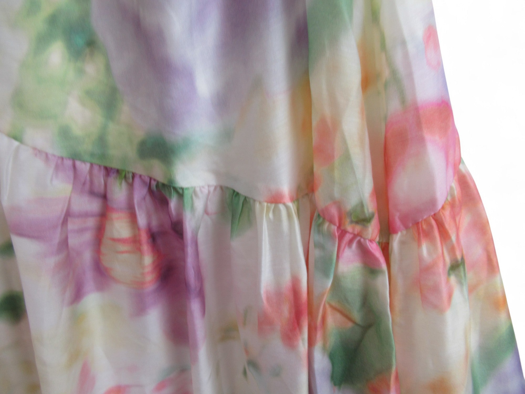 pattern image for One Shoulder Dress UK 20 Multicoloured Floral Womenswear | Pre-loved