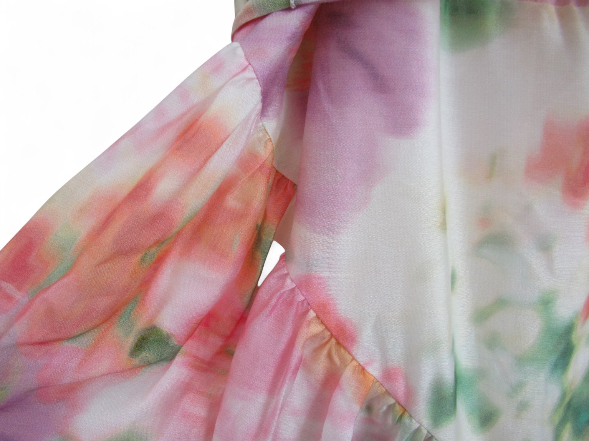 close up image for One Shoulder Dress UK 20 Multicoloured Floral Womenswear | Pre-loved