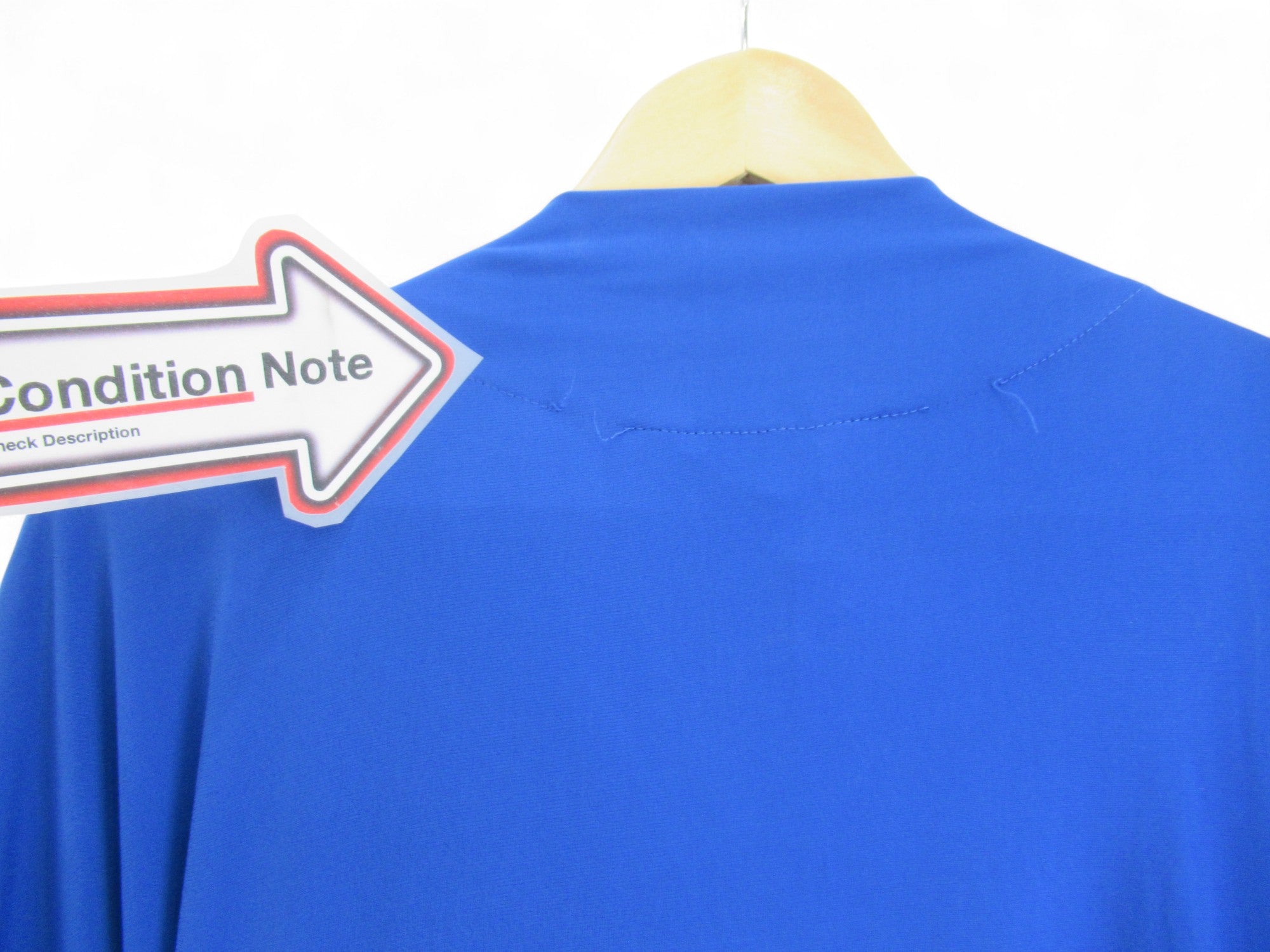 condition image for LTS Jumpsuit Royal Blue UK 22-24 Wide Leg Womenswear | Pre-loved