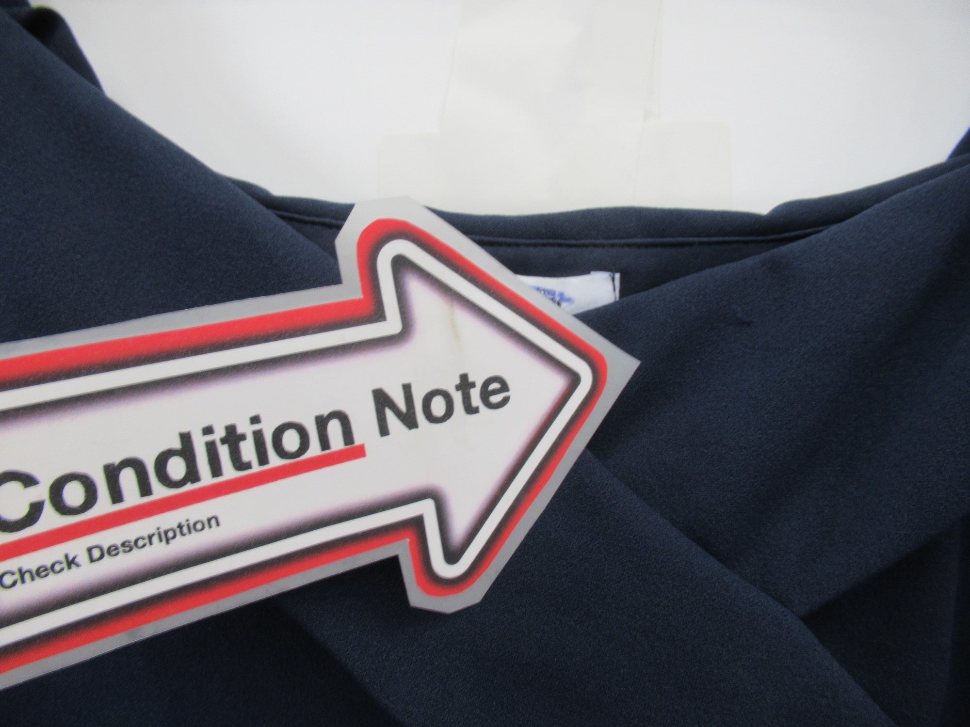 condition image for Yours High Waist Dress Navy Blue UK 24 Womenswear | Pre-loved