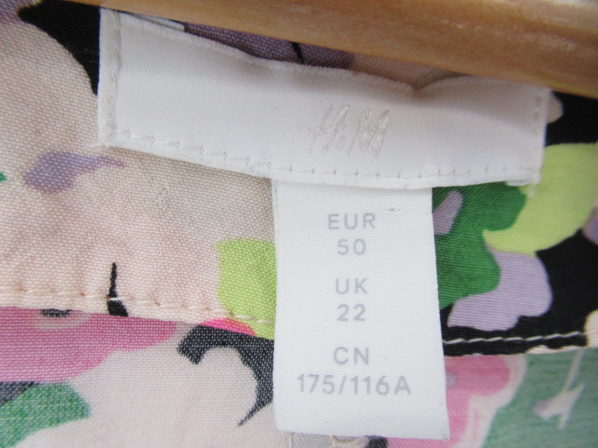 label image for H & M Floral Dress UK 22 Multicoloured Long Womenswear | Pre-loved