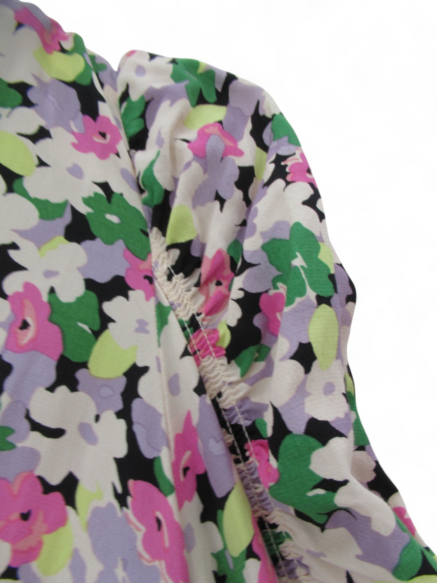sleeve image for H & M Floral Dress UK 22 Multicoloured Long Womenswear | Pre-loved