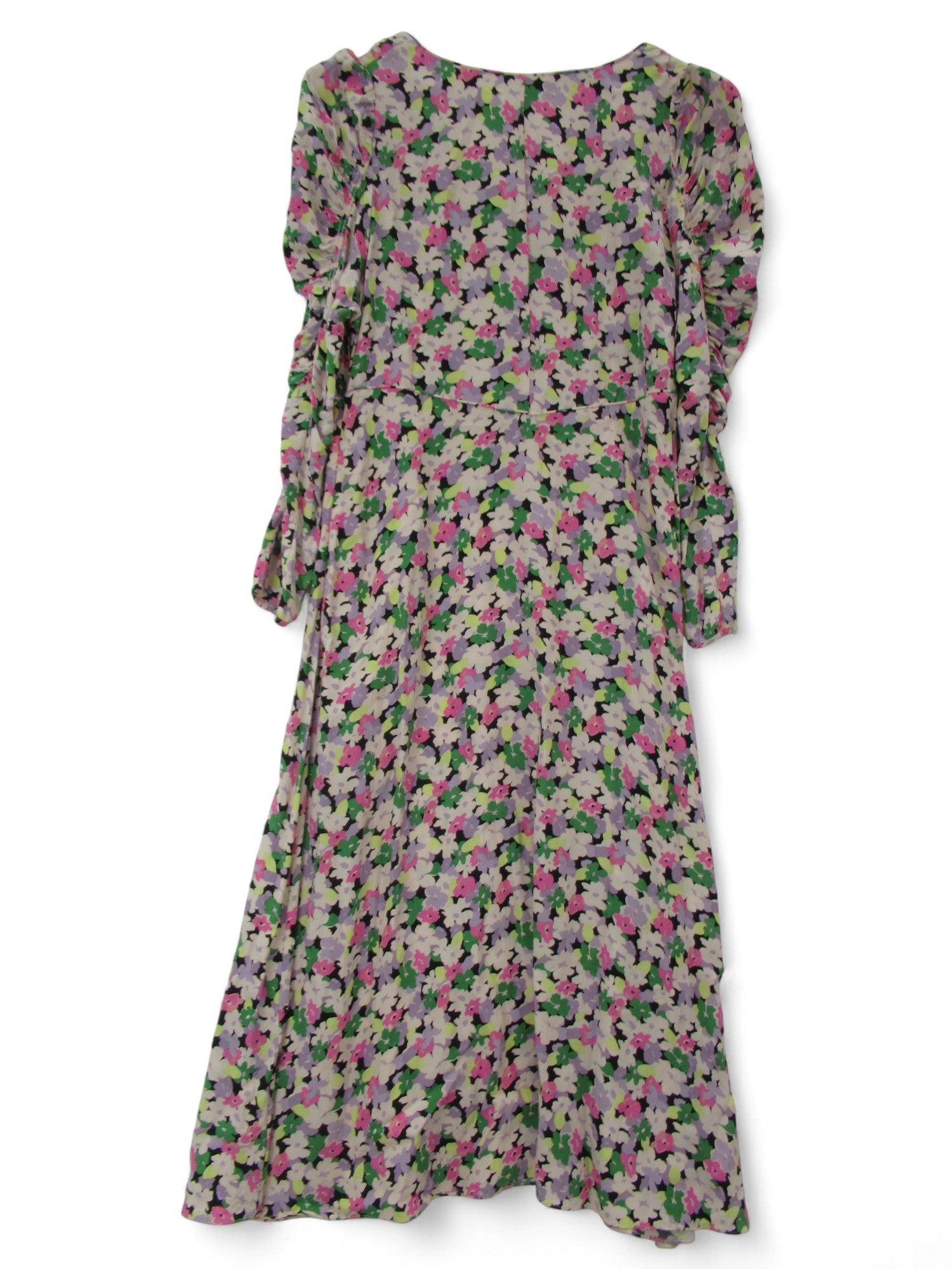 back image for H & M Floral Dress UK 22 Multicoloured Long Womenswear | Pre-loved