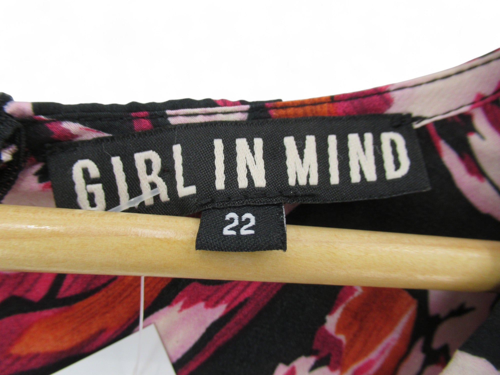 label image for Girl In Mind Silky Dress UK 22 Multicoloured Womenswear | Pre- loved 