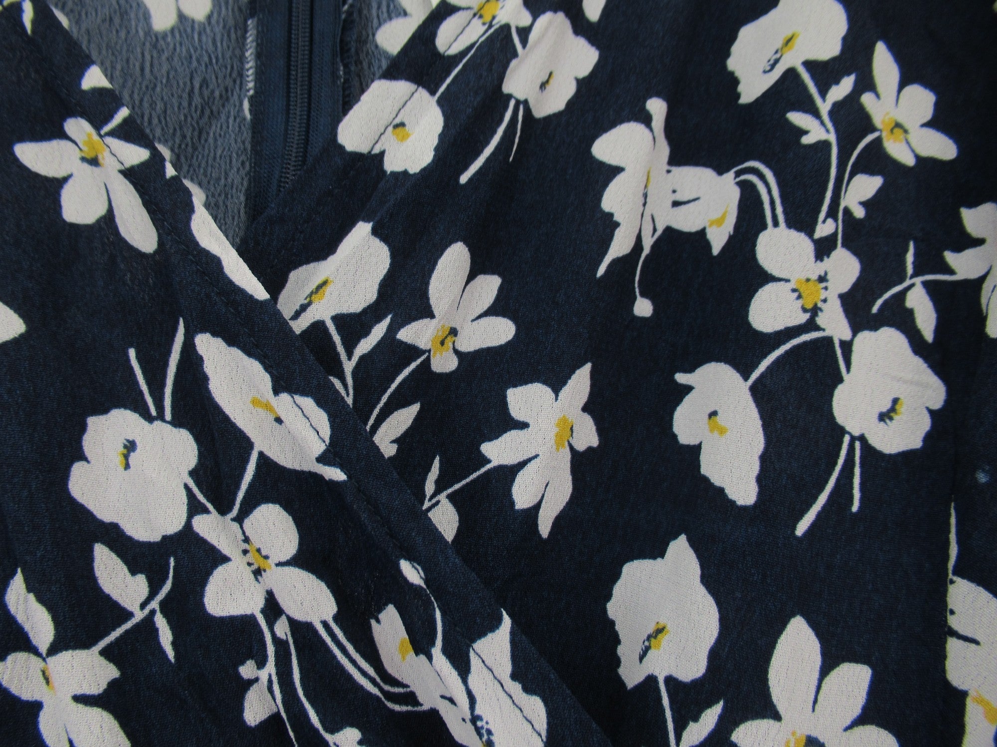 pattern image for Yours London Dress UK 22 Navy Floral Womenswear | Pre-loved