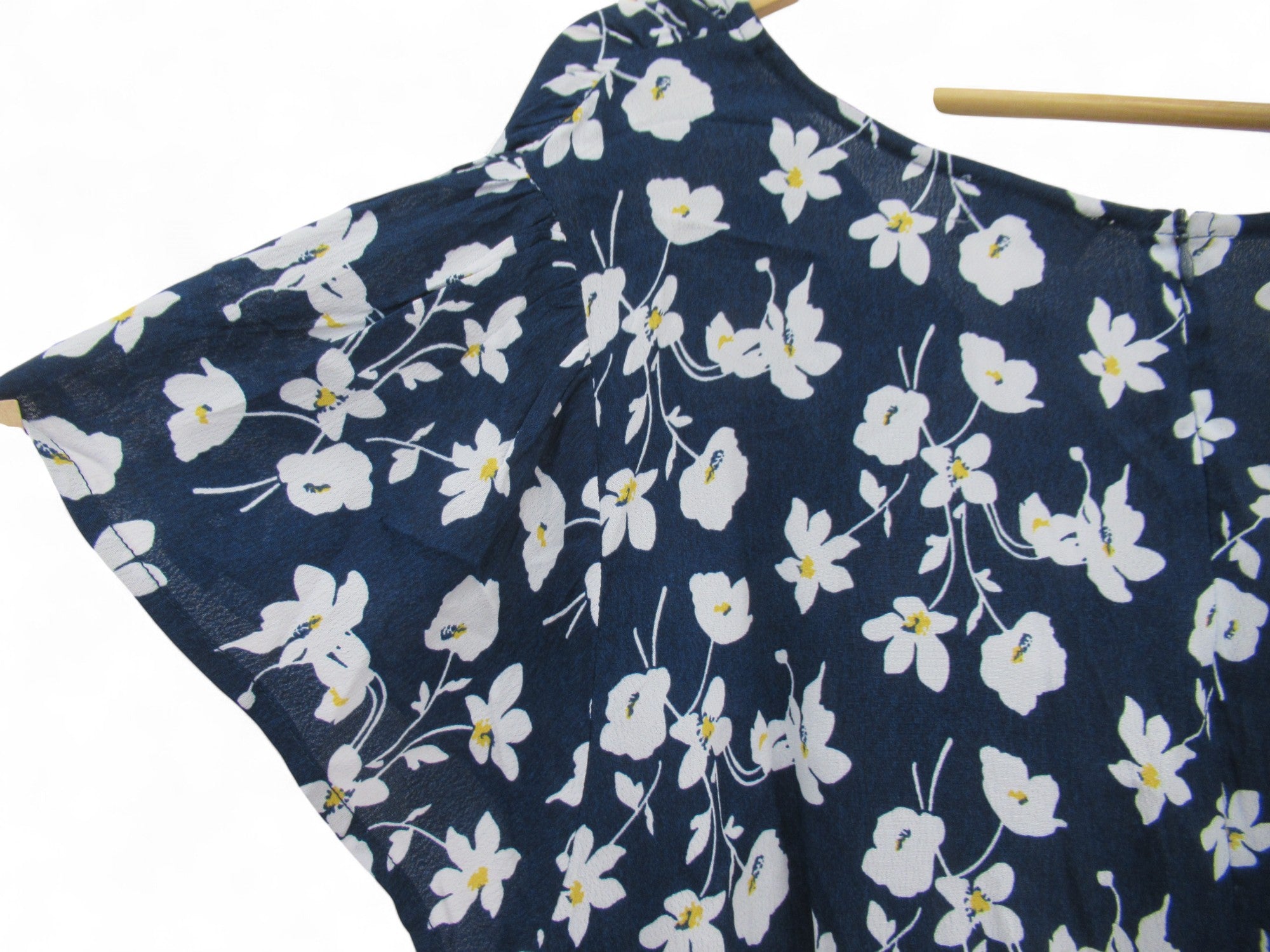 sleeve image for Yours London Dress UK 22 Navy Floral Womenswear | Pre-loved