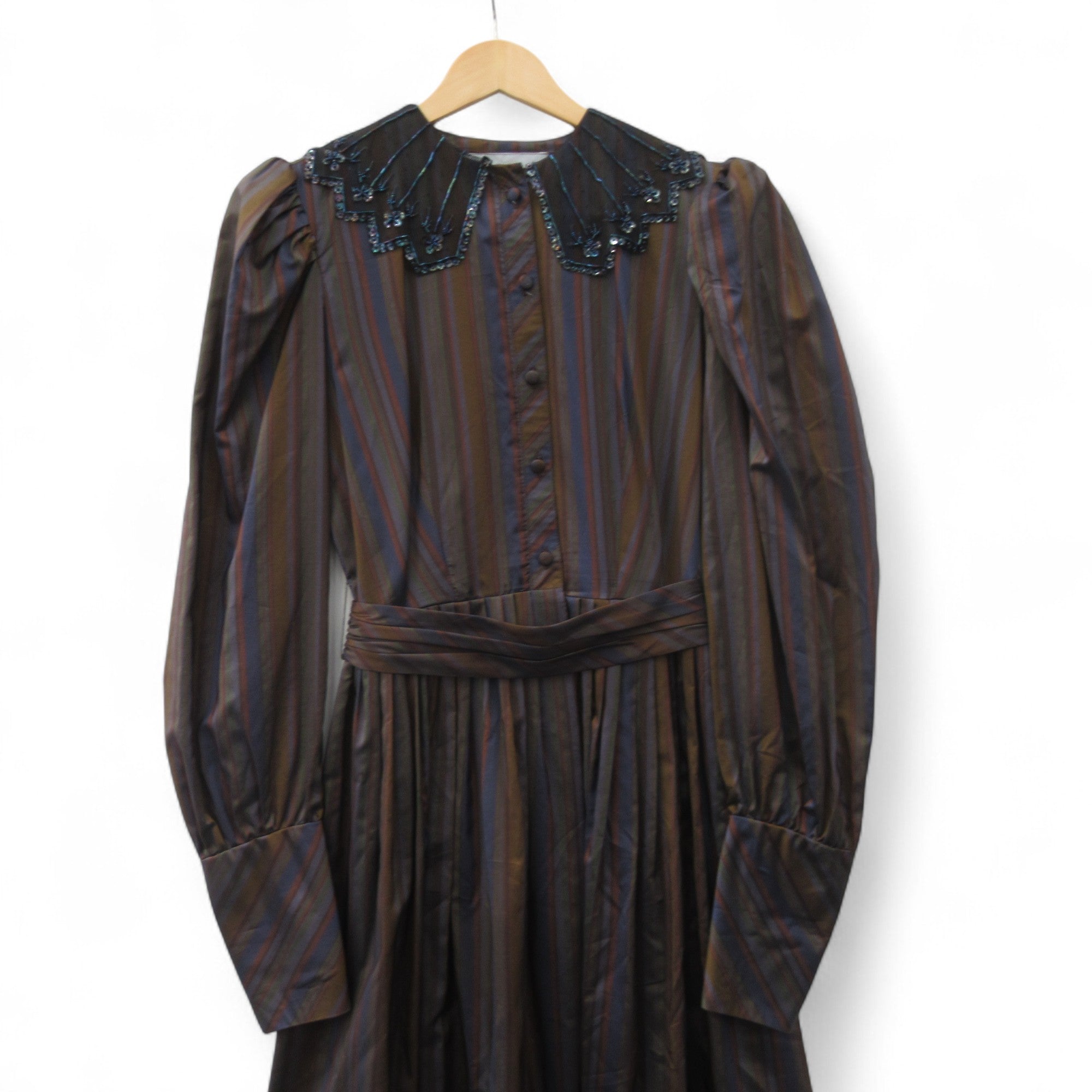 front image for Horrockses Fashions Gothic Vintage Dress UK 10 Womenswear | Pre-loved