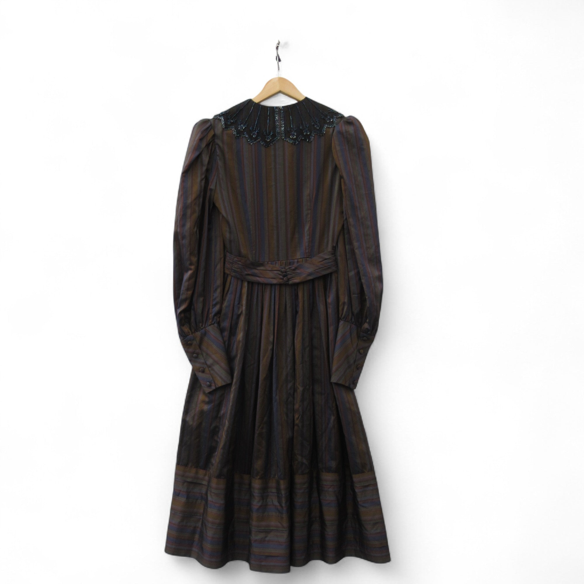 back image for Horrockses Fashions Gothic Vintage Dress UK 10 Womenswear | Pre-loved
