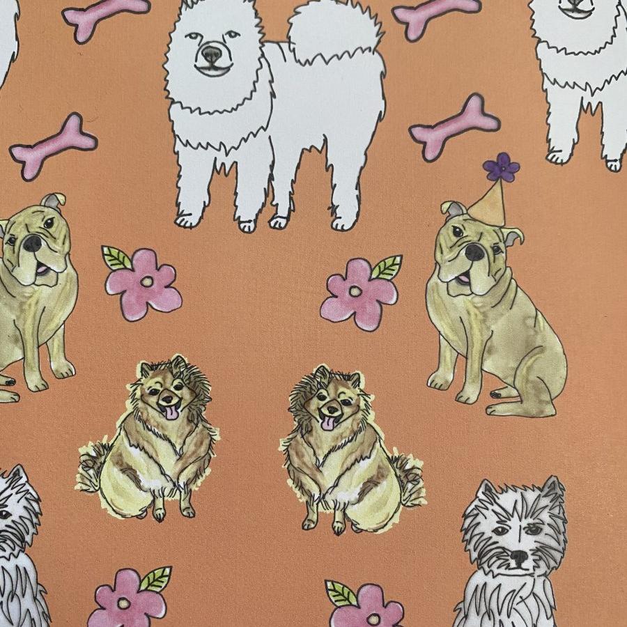 Dog Wrapping Paper | Kat Draws It