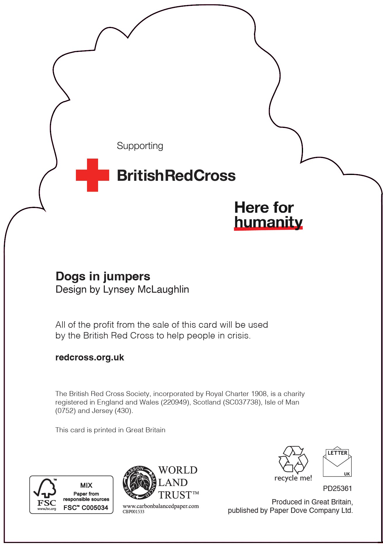 Dogs in Jumpers | Pack of 10 charity Christmas cards with envelopes
