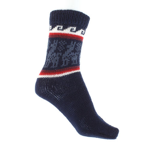 Navy | Llama Socks