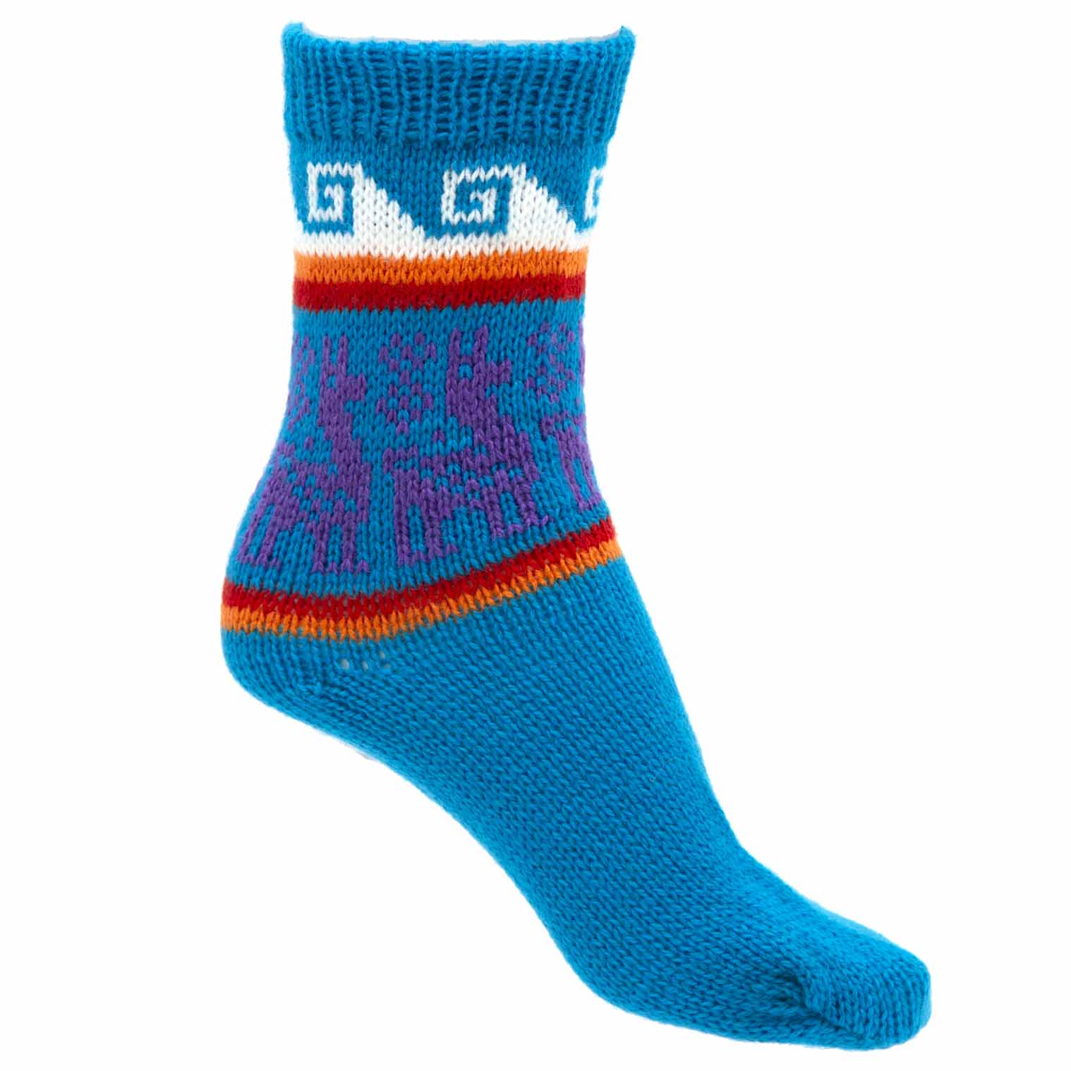 Blue | Llama Socks