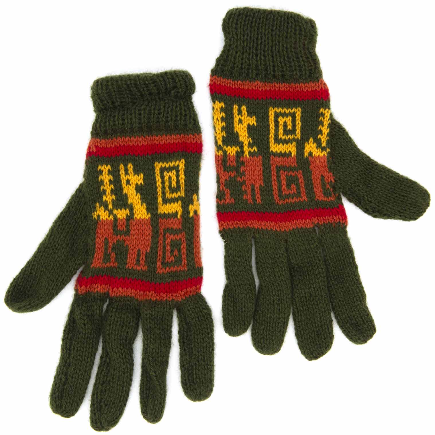 Khaki | Llama Gloves