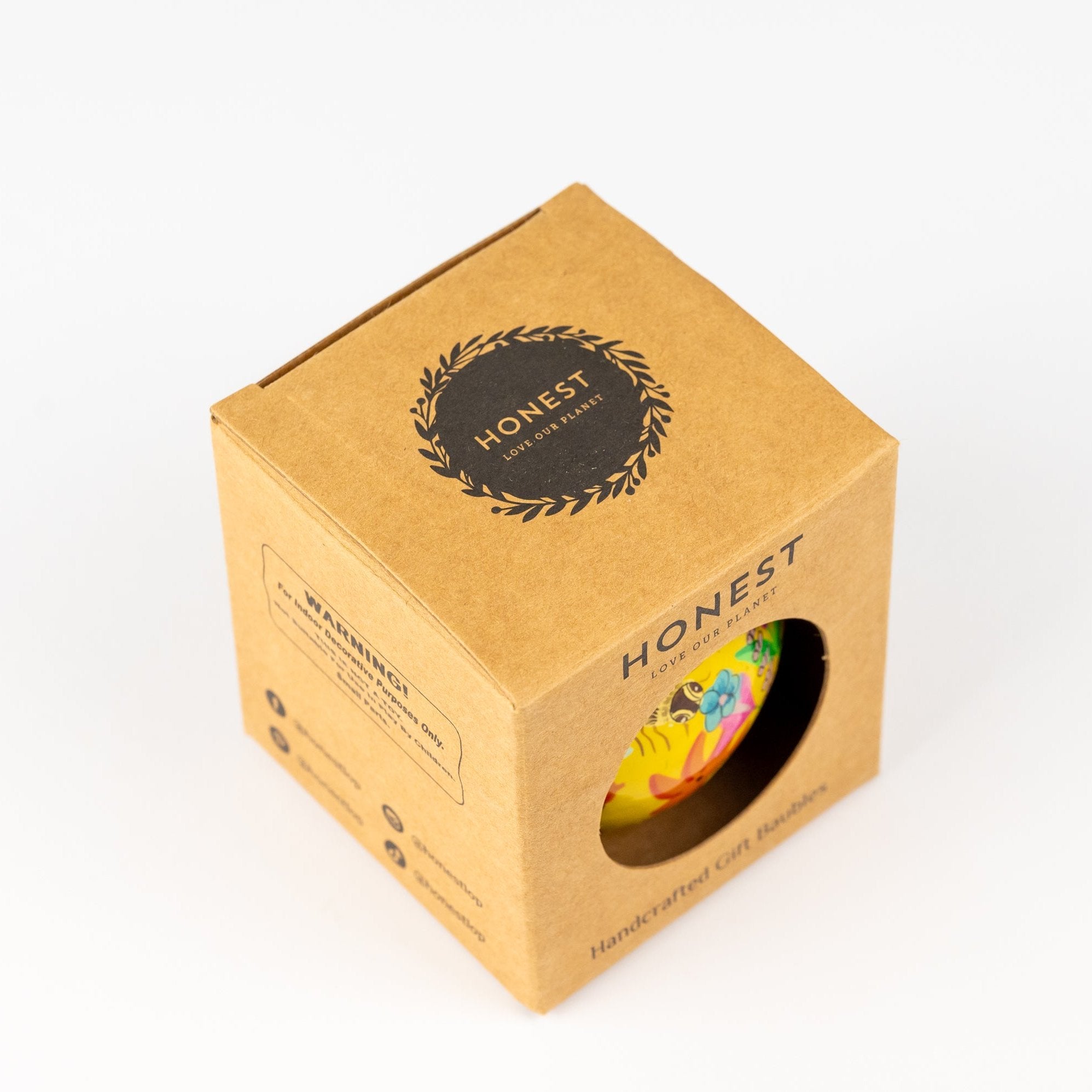 Image of Honest Bauble packaging