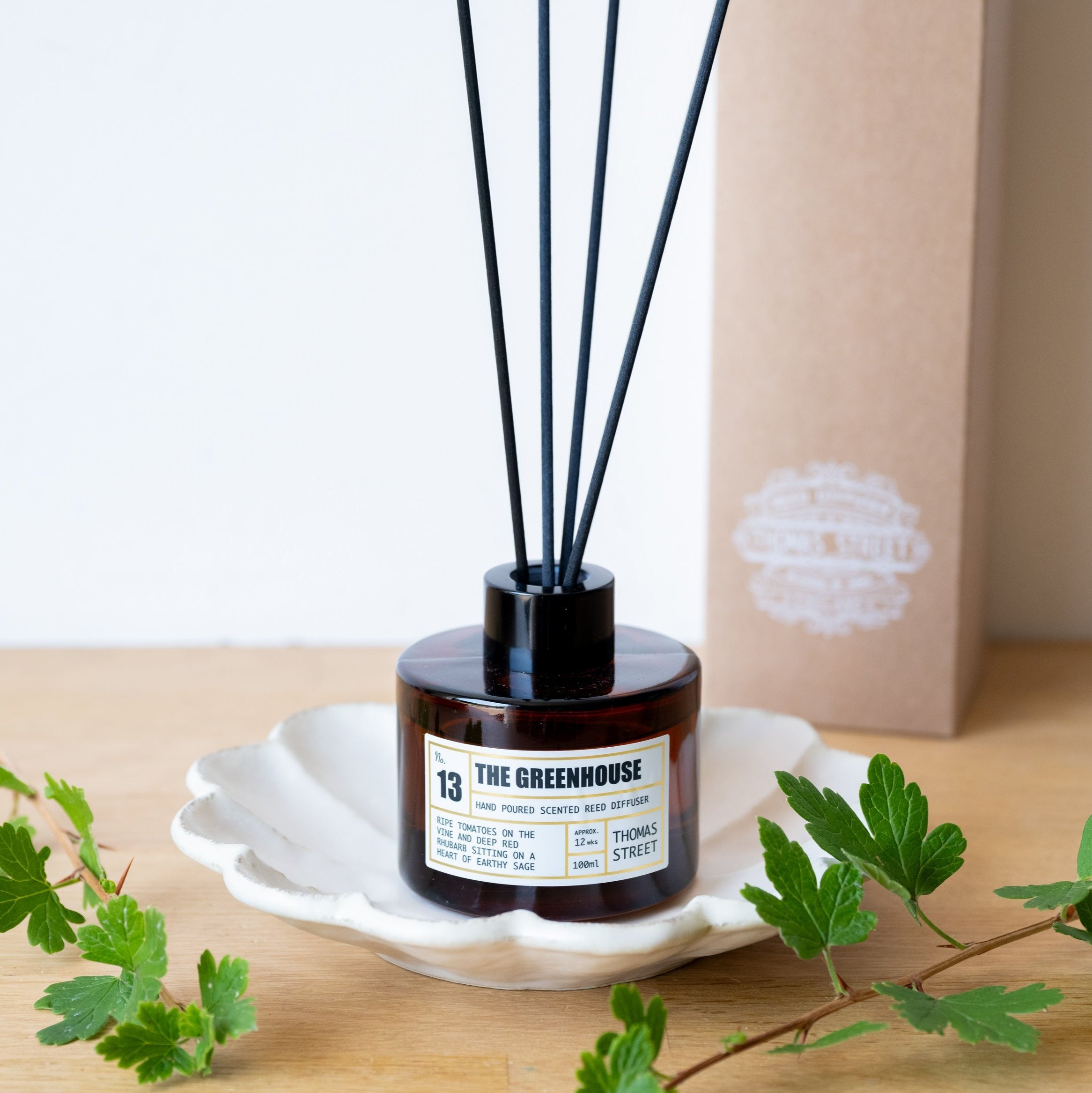 Thomas Street The Greenhouse Scented Reed 100ml Room Diffuser