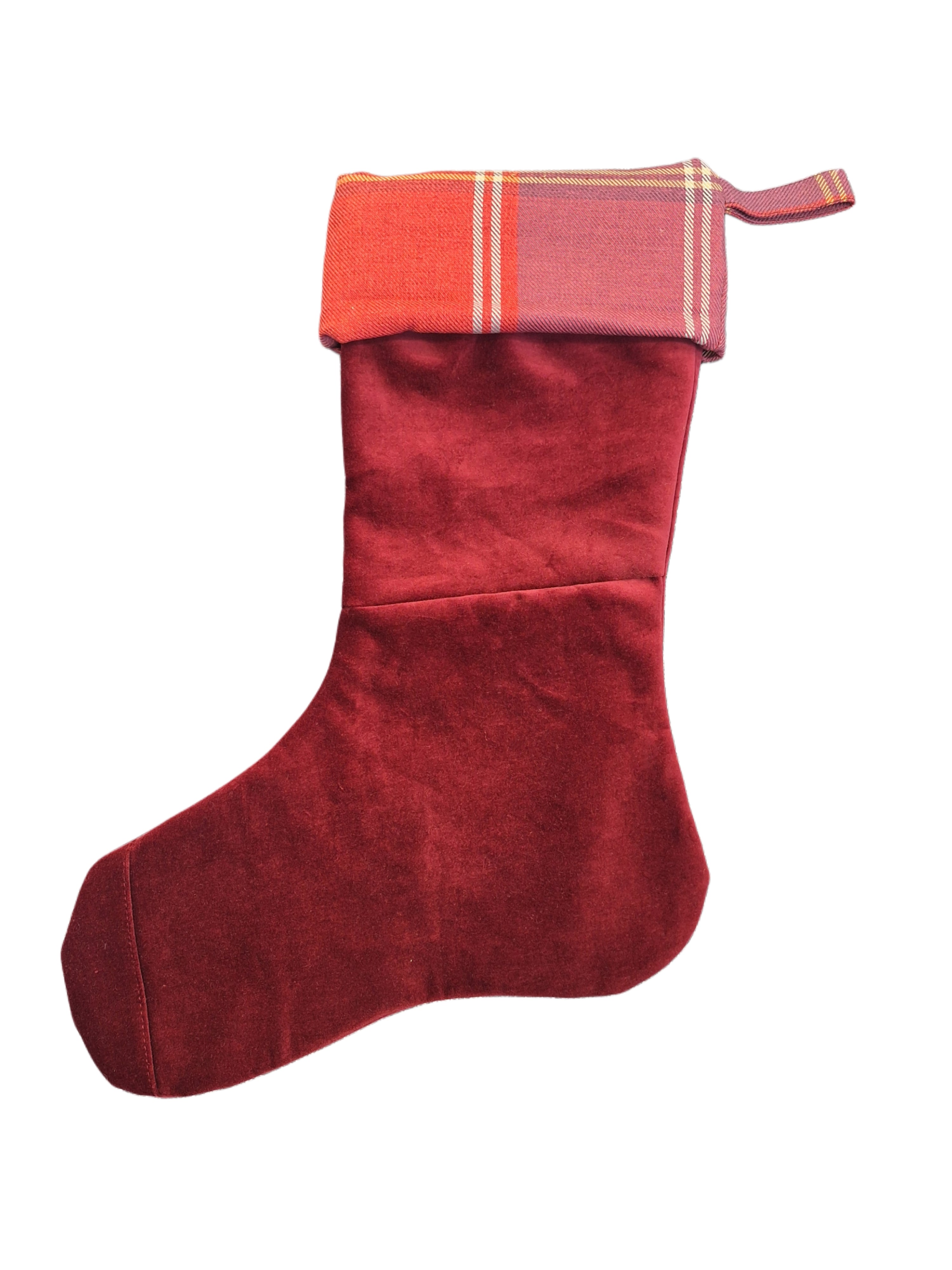 Handmade Christmas stocking | Redcross Stitched