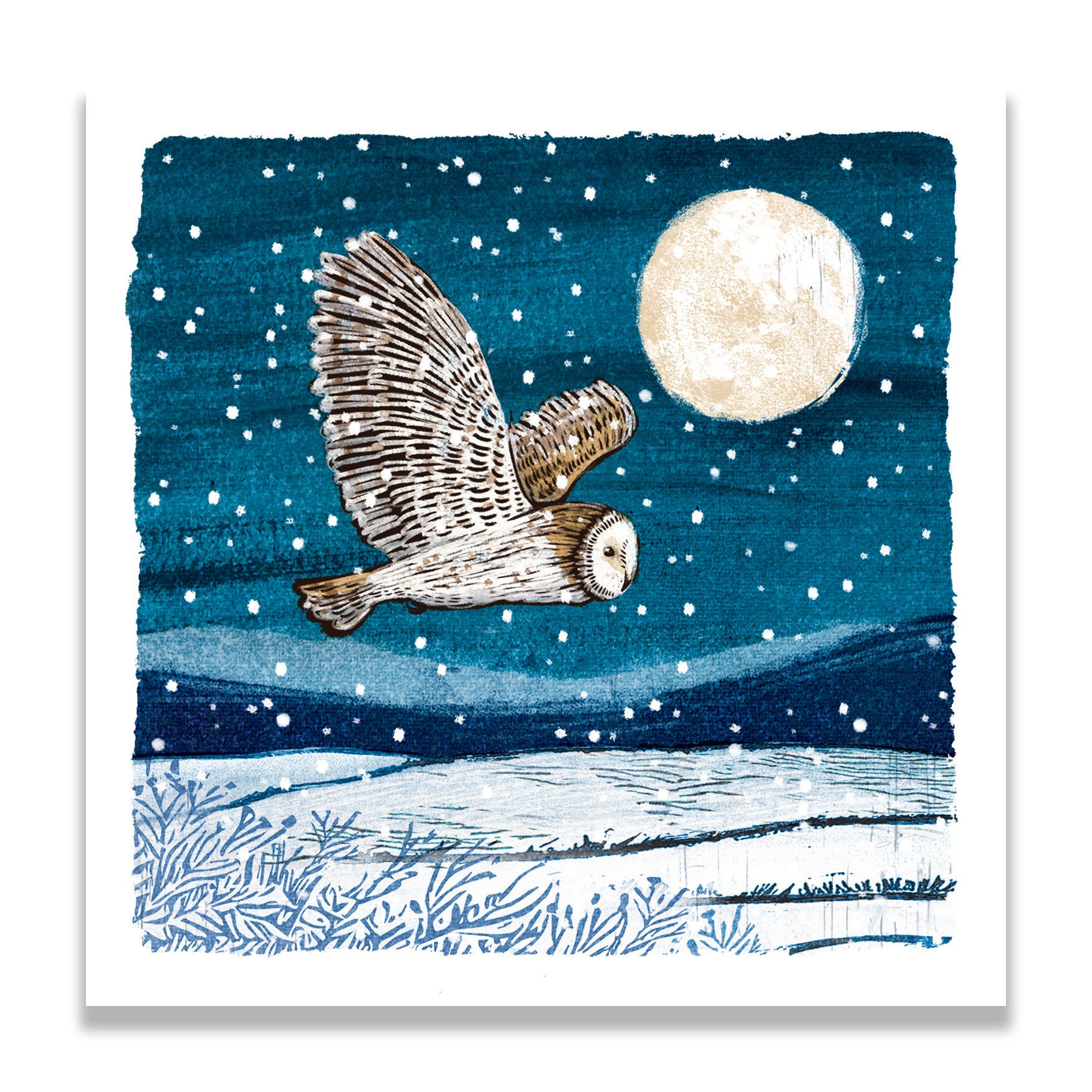 Flying Solo | Pack of 10 charity Christmas cards with envelopes