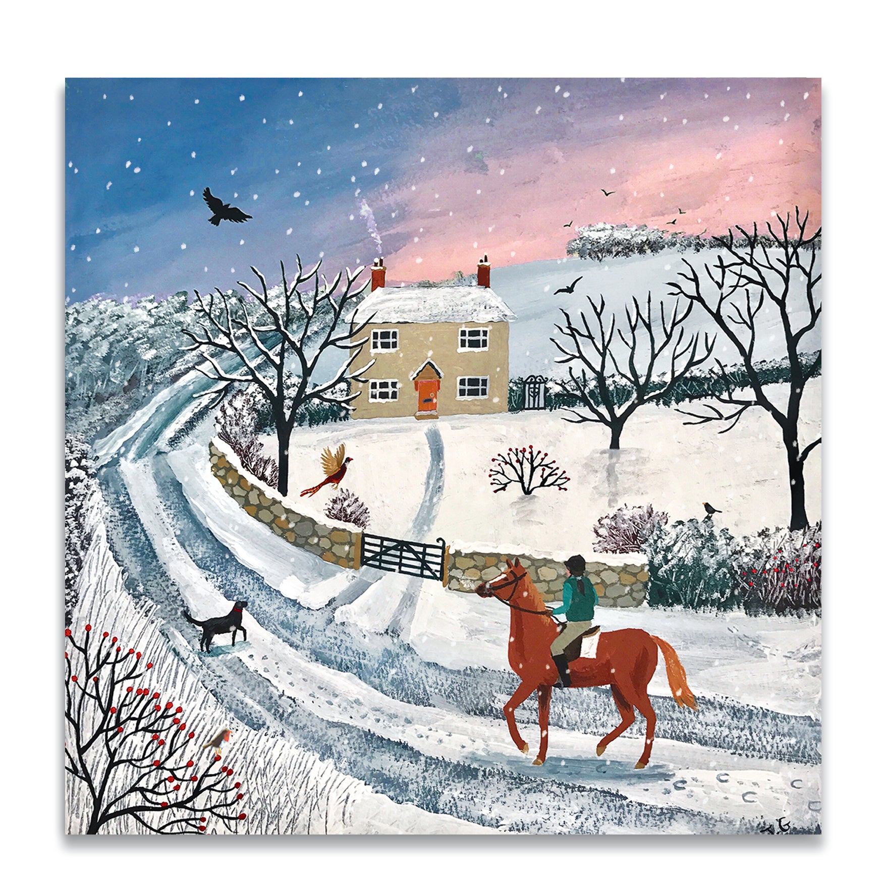 The Ride Home | Pack of 10 charity Christmas cards with envelopes