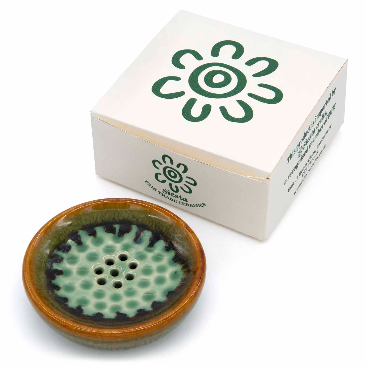 Sea Green Soap Dish