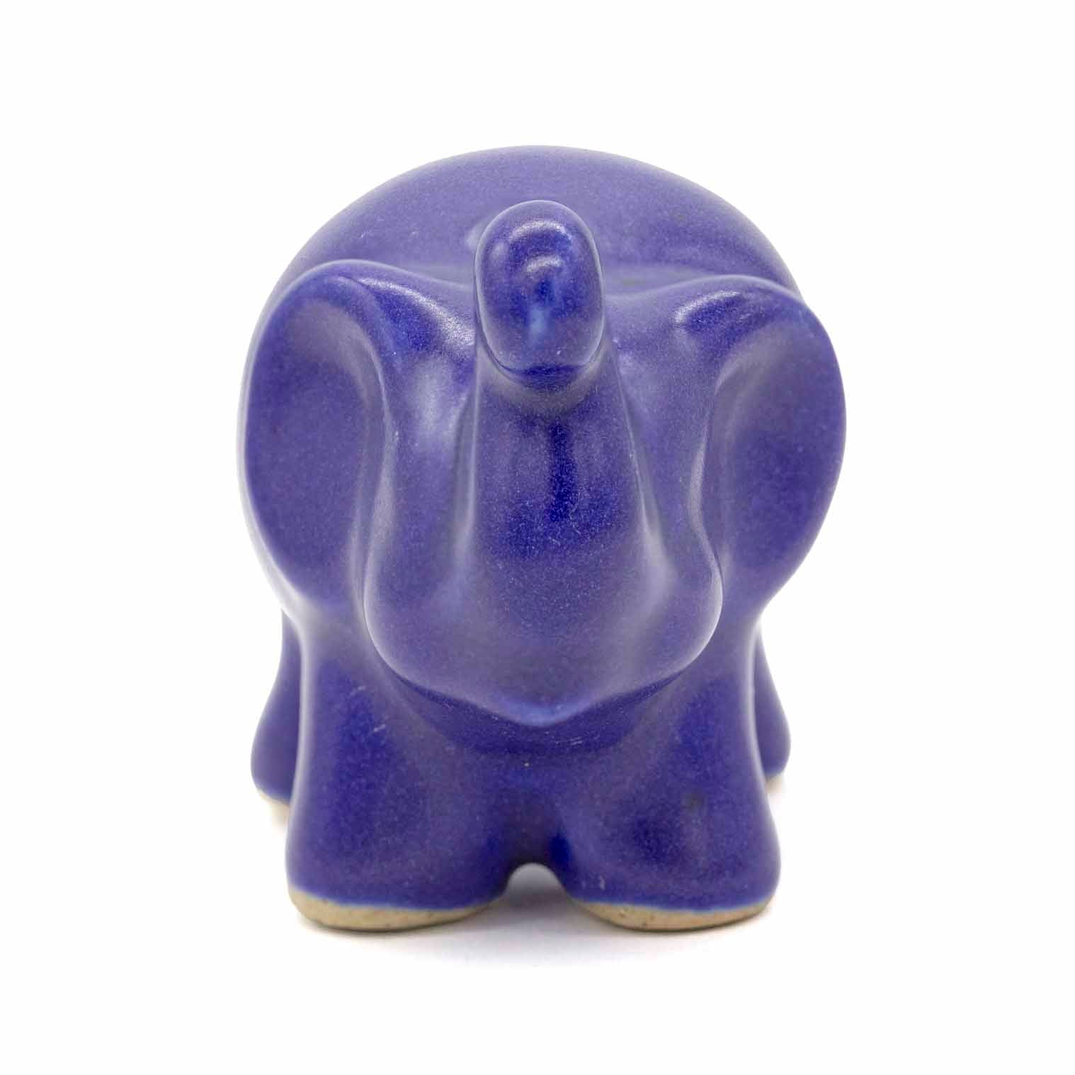 Blue | Elephant incense holder