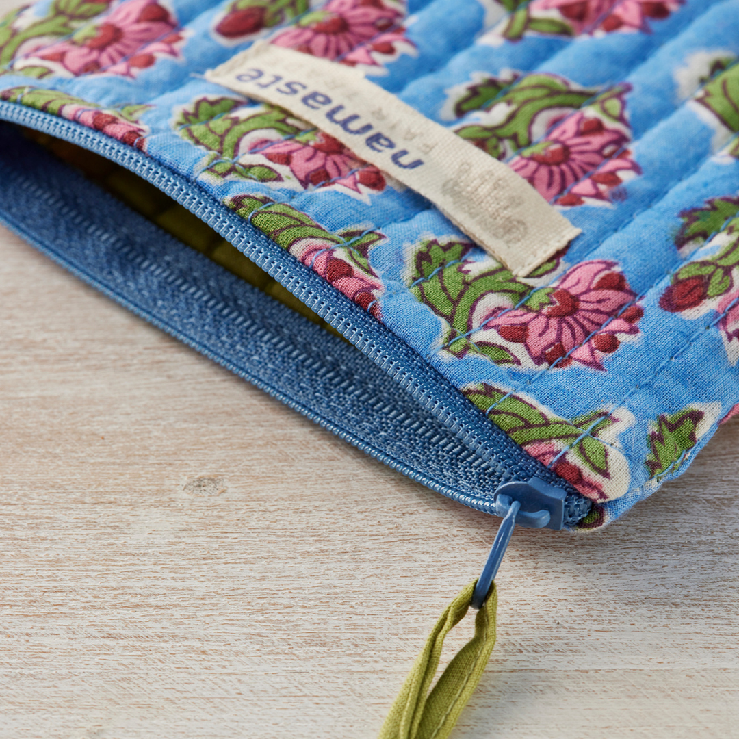 Taruni Block Print Coin Purse | Namaste