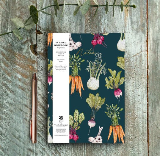 The Kitchen Gardens Noir | A5 Chunky Notebook