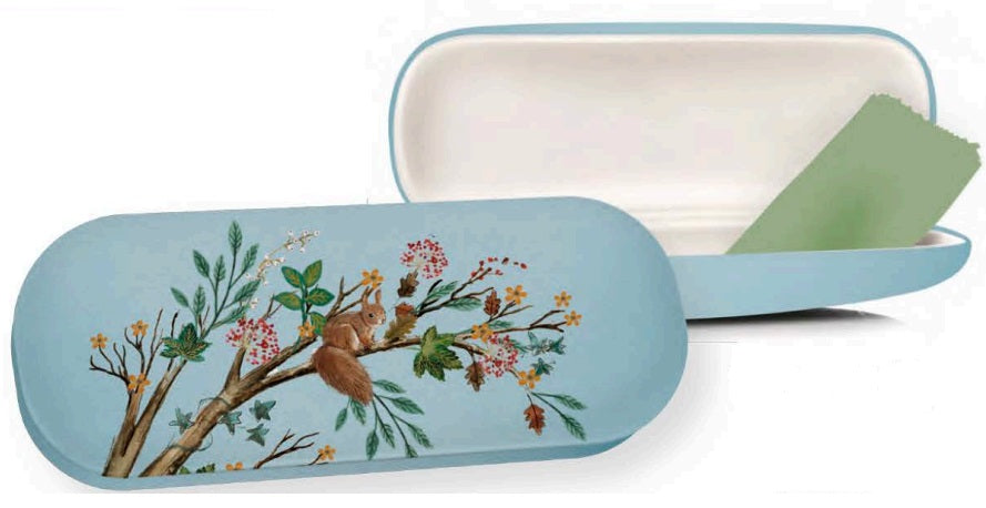 Woodland Squirrel glasses case